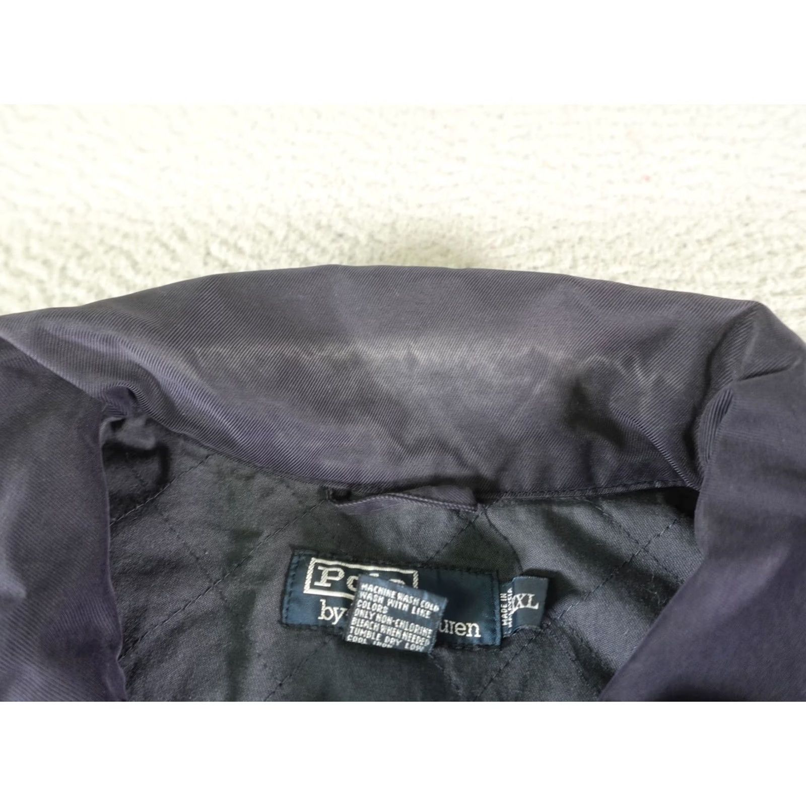 Polo Ralph Lauren VINTAGE Polo Ralph Lauren Coat Mens 2XL Blue Chore Barn Field Insulated Overcoat Size US XXL / EU 58 / 5 - 2 Thumbnail
