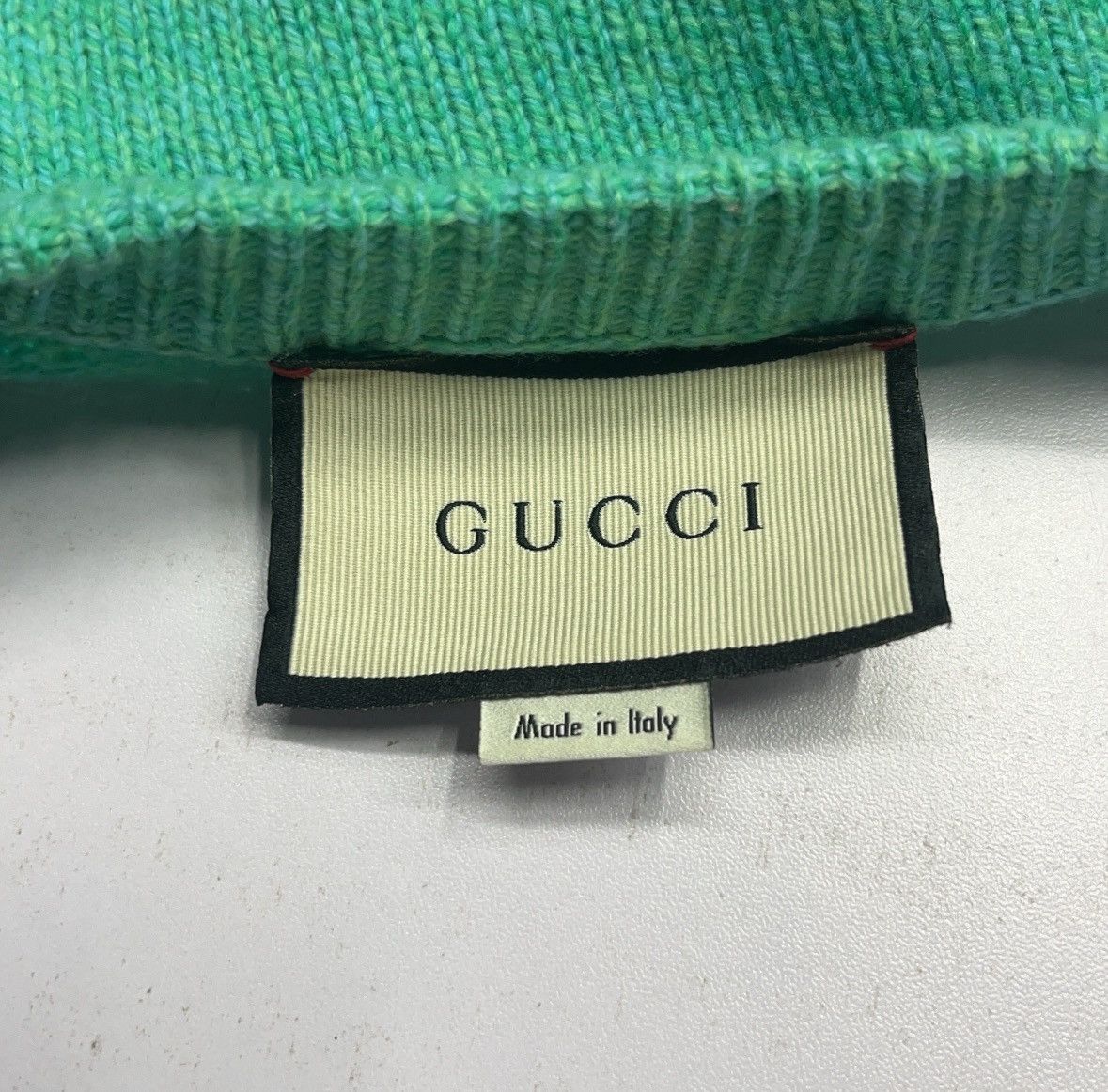 Gucci GUCCI Wool Sweater With Fawn In Blue Size S / US 4 / IT 40 - 7 Thumbnail