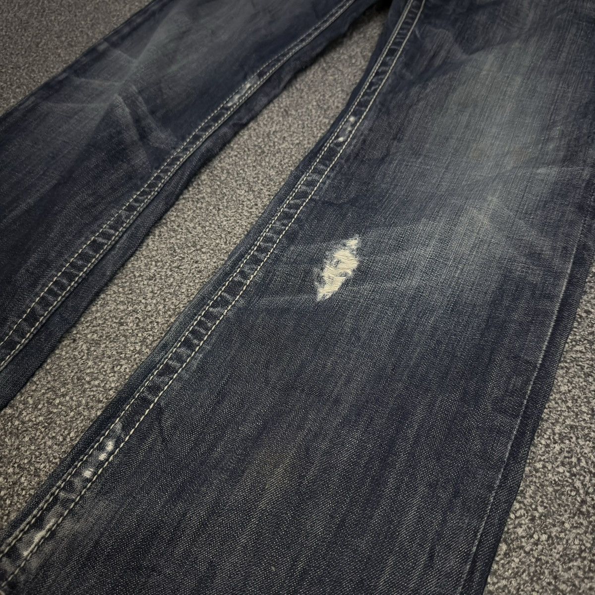 If Six Was Nine Archives ‼️ y2k Seditionaries Mek Denim Distressed HG Style Size US 34 / EU 50 - 6 Thumbnail