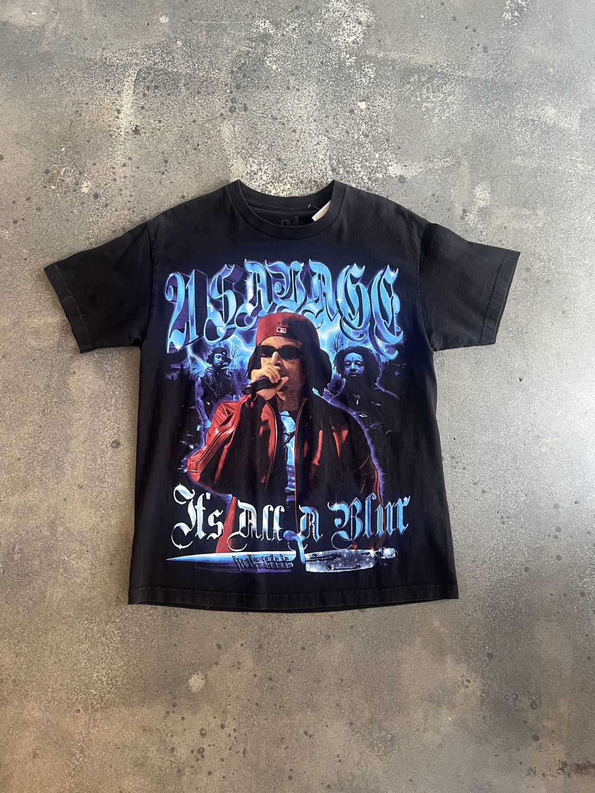 21 Savage 21 savage its all a blur tour tee Size US L / EU 52-54 / 3 - 1 Thumbnail