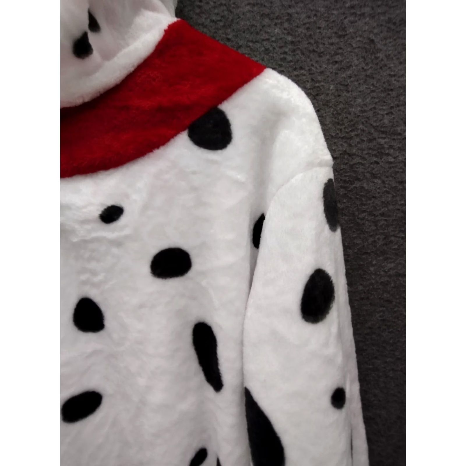 Vintage VINTAGE Adult Pajamas Halloween Dog One Piece Costume S White Polar Fleece Animal Kigurumis Halloween Adults S Pajamas Dog Costume White Adults S Size ONE SIZE - 7 Thumbnail