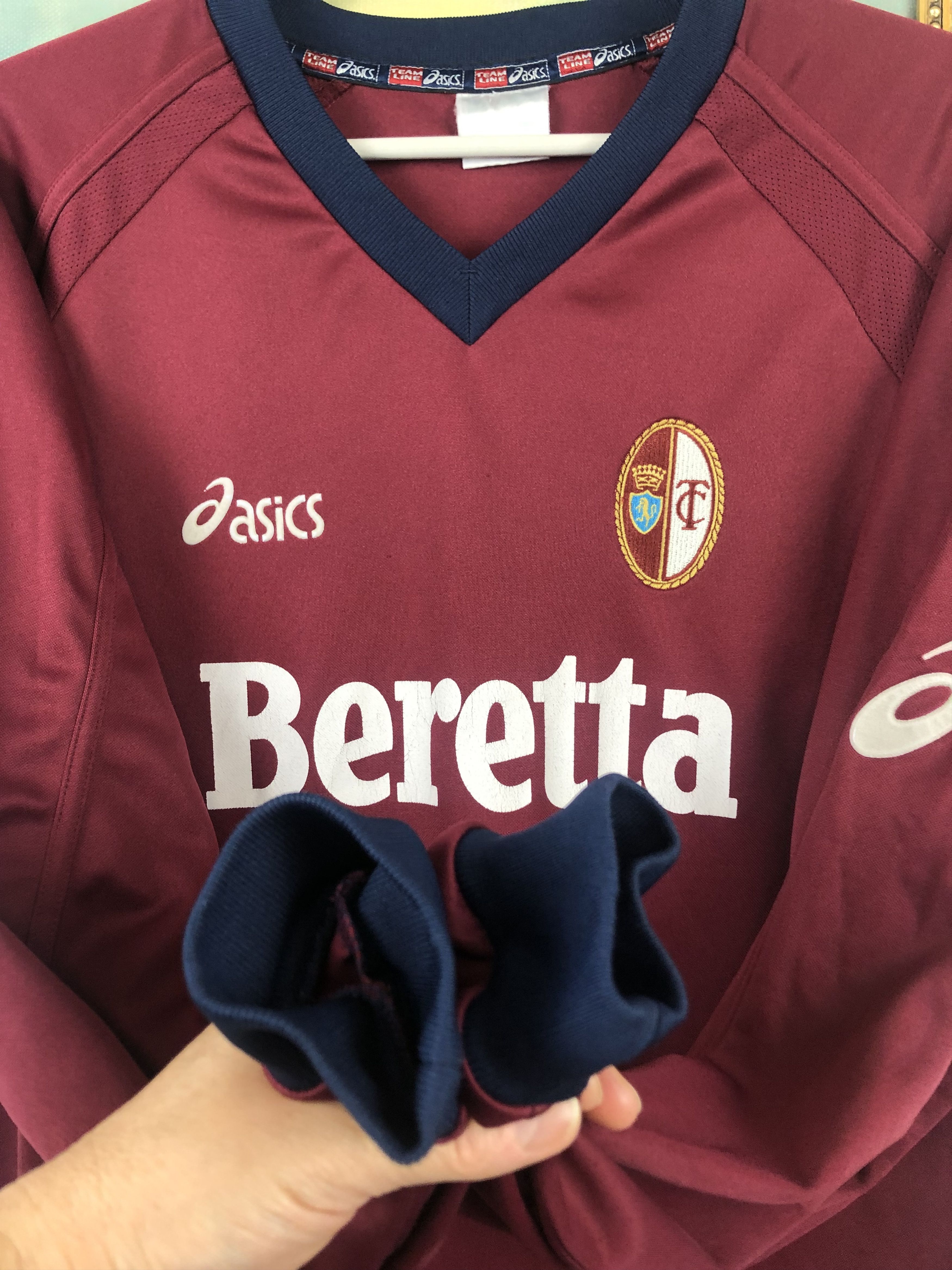 Vintage Torino Home football shirt 2003 Soccer Jersey Long Sleeve Size US M / EU 48-50 / 2 - 6 Thumbnail