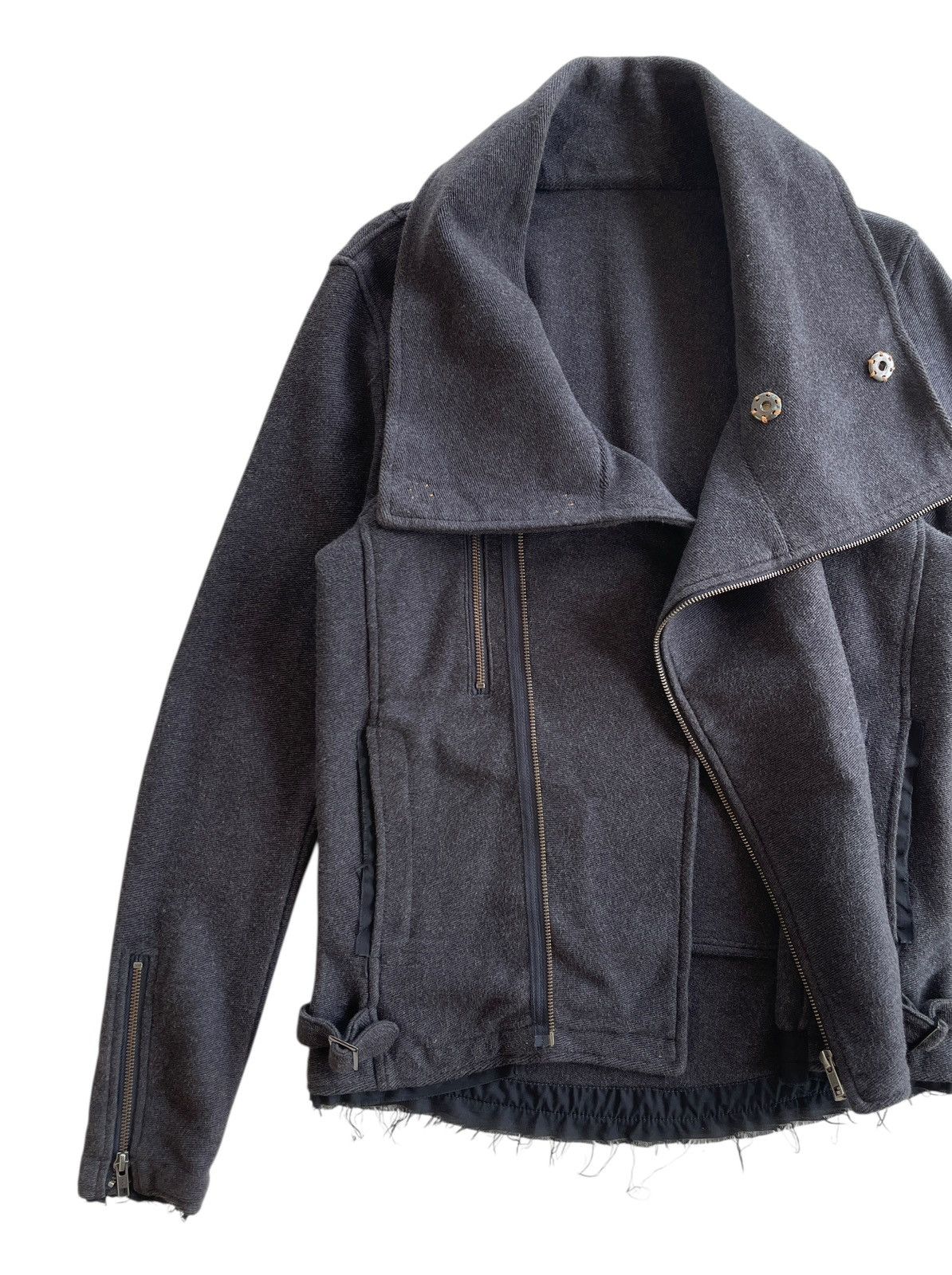 Japanese Brand JPEGG Melton Riders Jacket Size US S / EU 44-46 / 1 - 6 Thumbnail