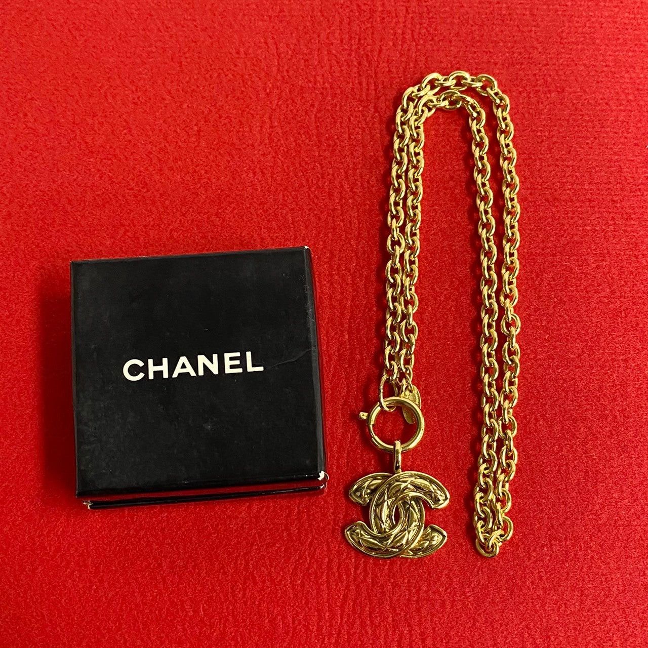 Chanel Chanel Necklace Gold Plated Size ONE SIZE - 1 Thumbnail