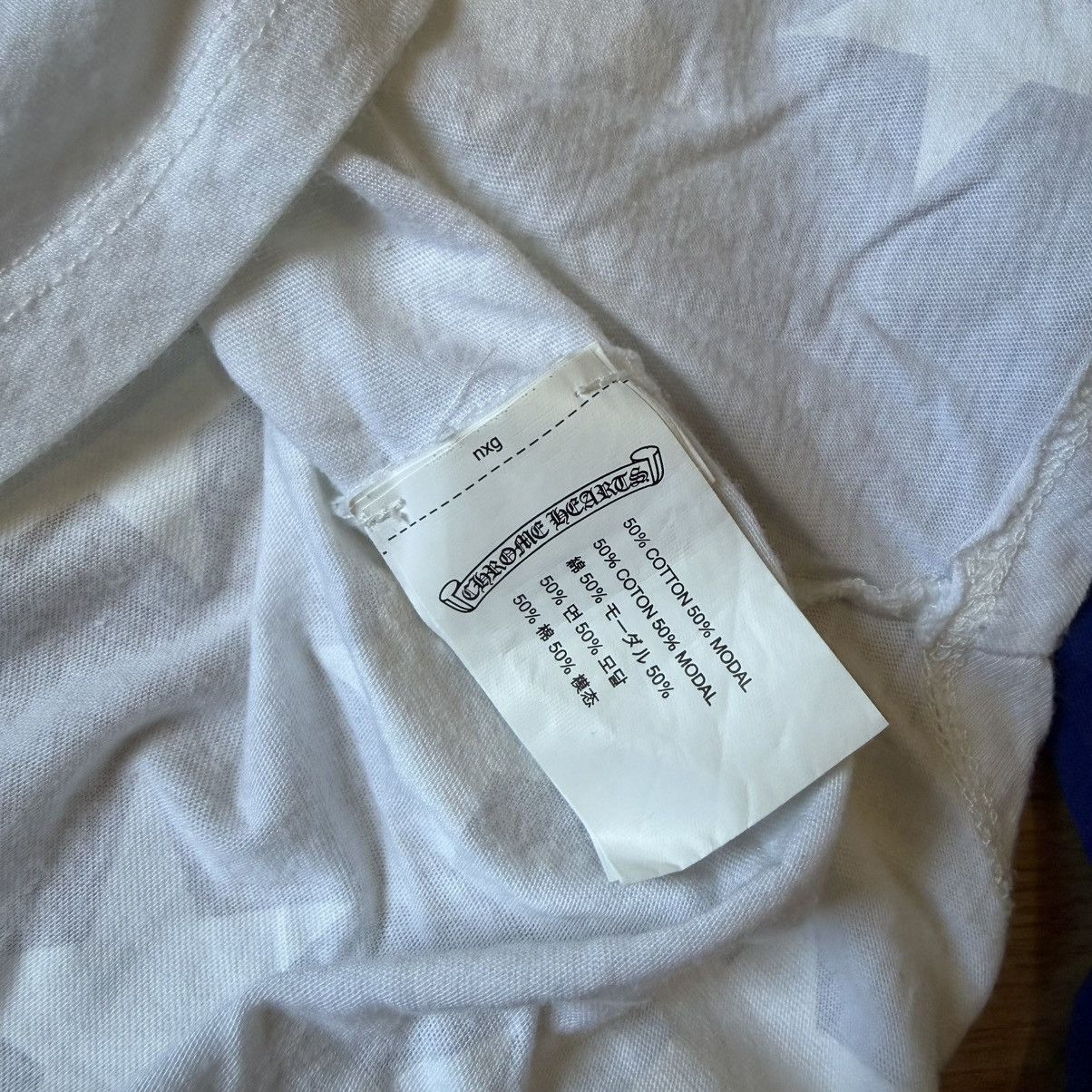 Chrome Hearts CHROME HEARTS Size M Blue and white mosaic Sanskrit scroll Size US M / EU 48-50 / 2 - 4 Thumbnail