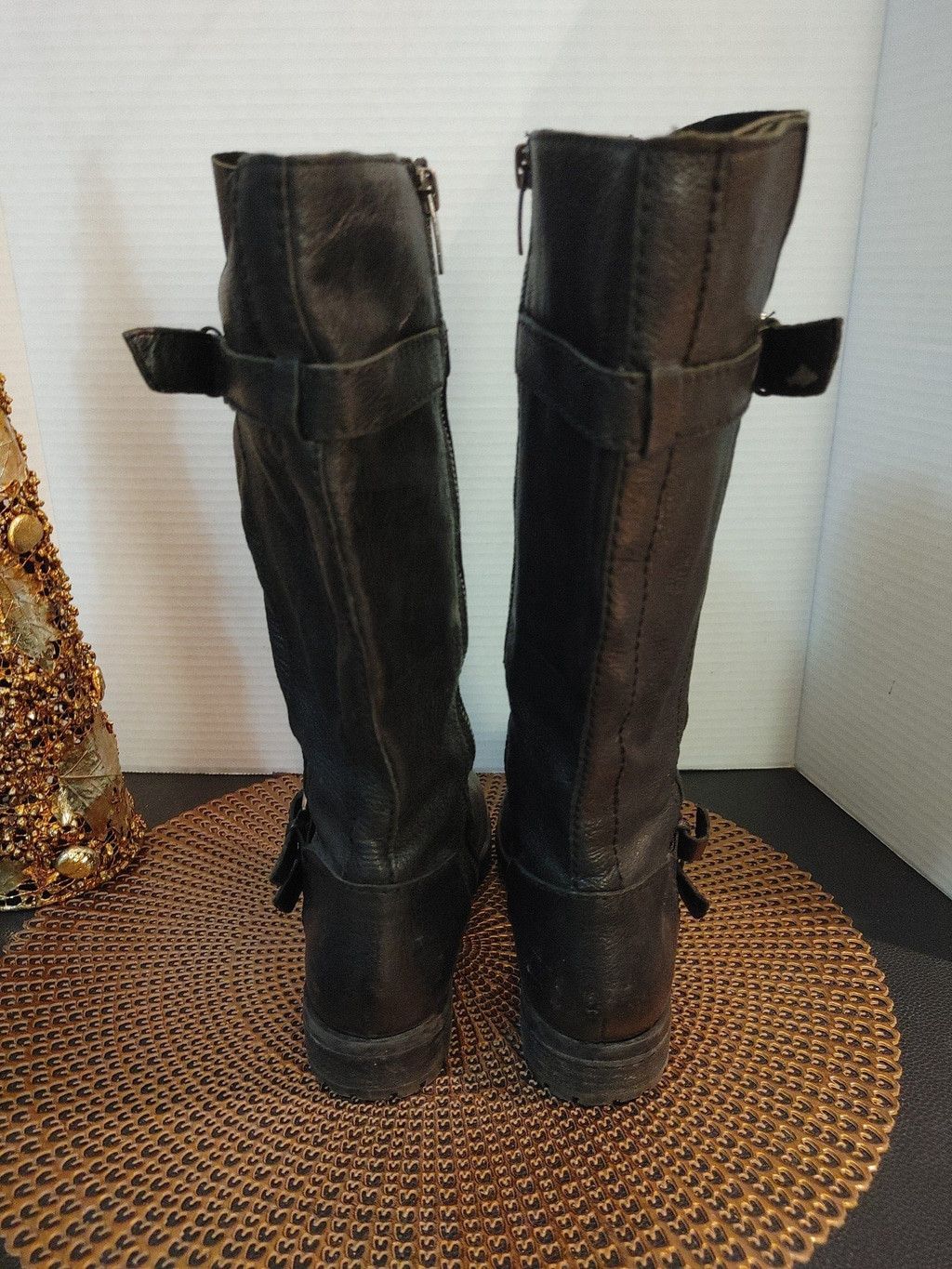 Other Enzo Angiolini Moto Harness Leather Boots Size 6 Size US 6 / IT 36 - 6 Thumbnail