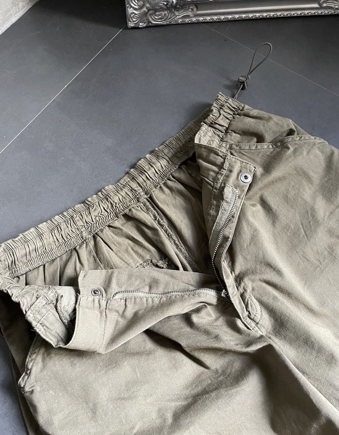 Japanese Brand Vintage Japanese Faded Flared Parachute Pants Like Maharishi Size US 32 / EU 48 - 8 Thumbnail