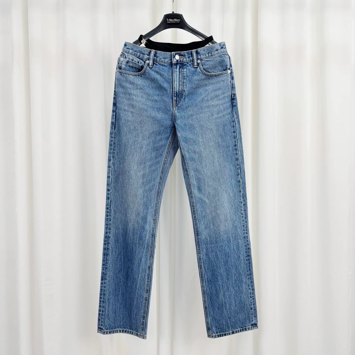 Alexander Wang Alexander Wang Rhinestone Letter Bikini Jeans Size 25" / US 0 / IT 36 - 1 Thumbnail