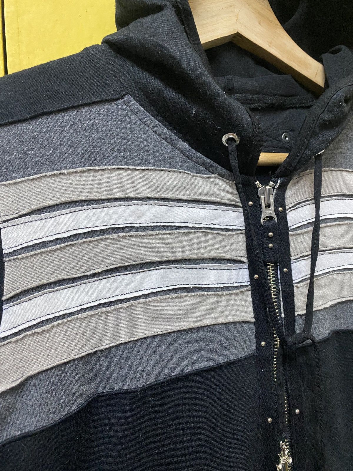 Japanese Brand Ozz Croce Connect Fabric Sweater Dragon Logo Zipper Size XXS / US 00 / IT 34 - 4 Thumbnail