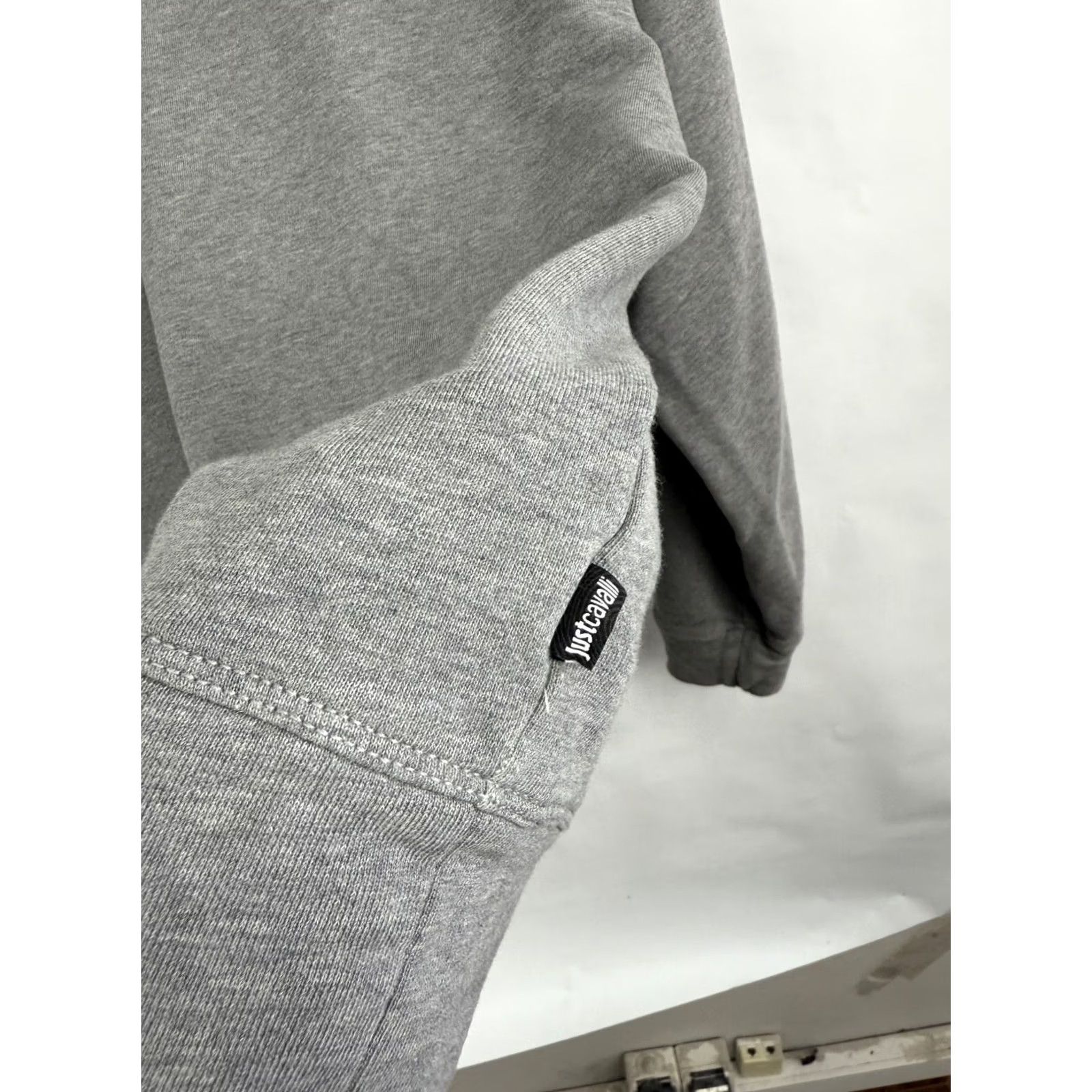 Just Cavalli Just Cavalli Luxury Sweatshirt Mens L Gray Retro Y2K Hype Vintage Size US L / EU 52-54 / 3 - 7 Thumbnail
