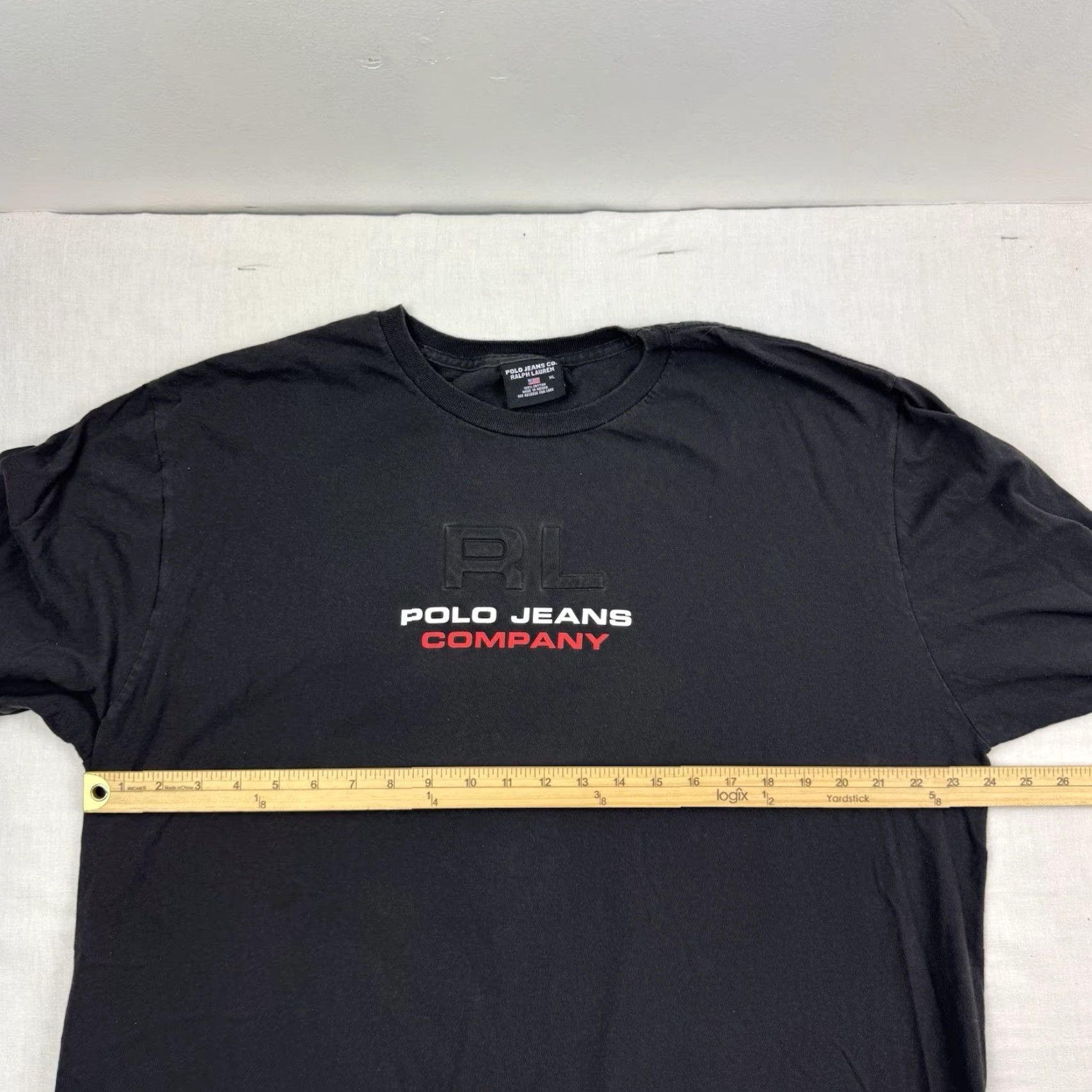 Ralph Lauren VINTAGE Polo Jeans Company Long Sleeve Shirt Adult XL Black 90s Y2K Mens Polo Jeans Company Shirt XL Black 90s Y2K Vintage Size US XL / EU 56 / 4 - 7 Thumbnail