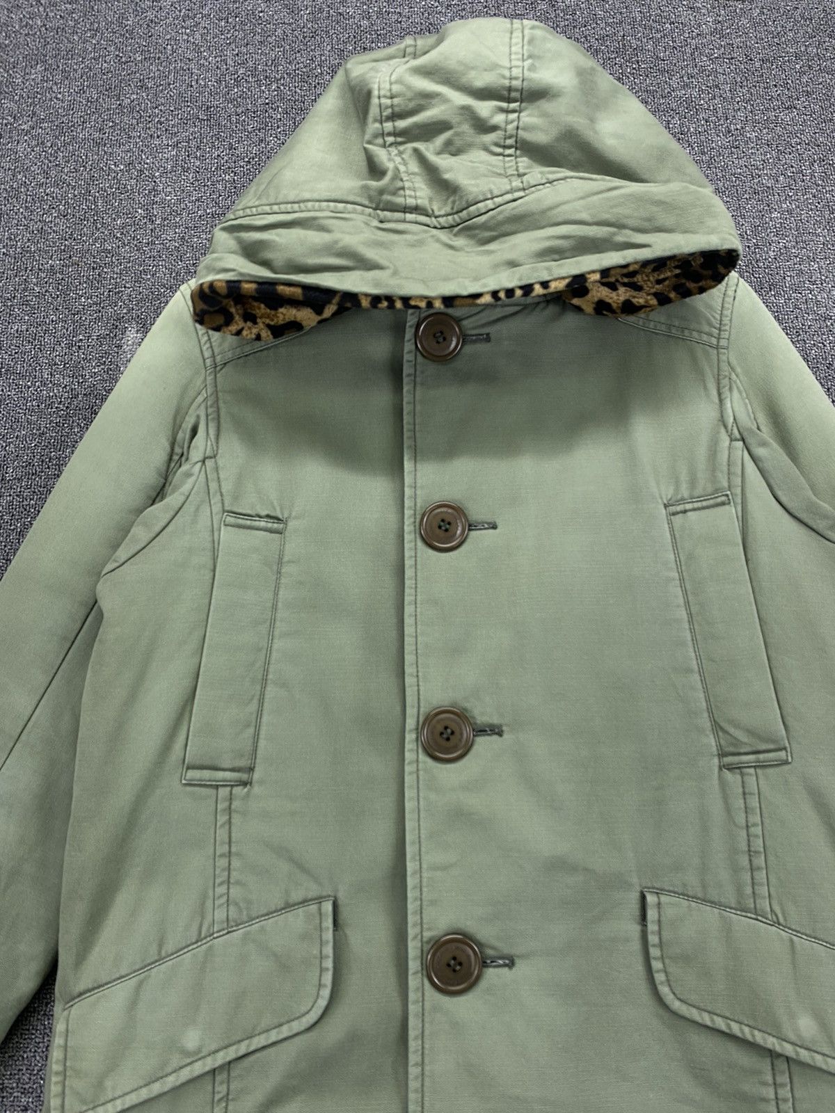 Issey Miyake Vintage Issey Miyake Sunaokuwahara Military Style Jacket Size M / US 6-8 / IT 42-44 - 5 Thumbnail