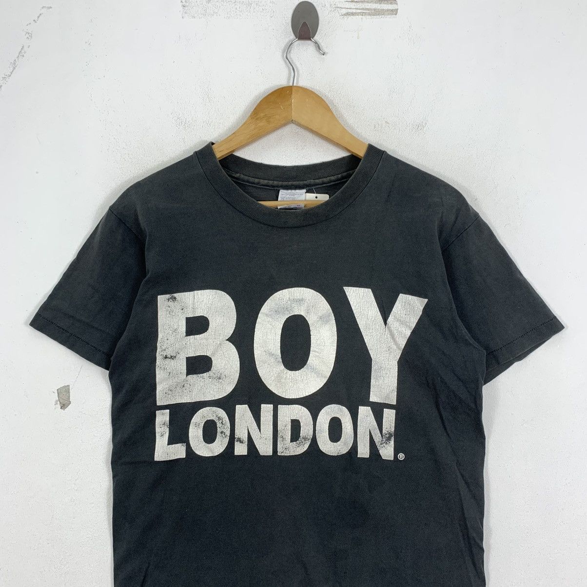 Boy London Vintage 90s BOY LONDON USA Anvil Short Sleeve Tshirt Size US M / EU 48-50 / 2 - 3 Thumbnail