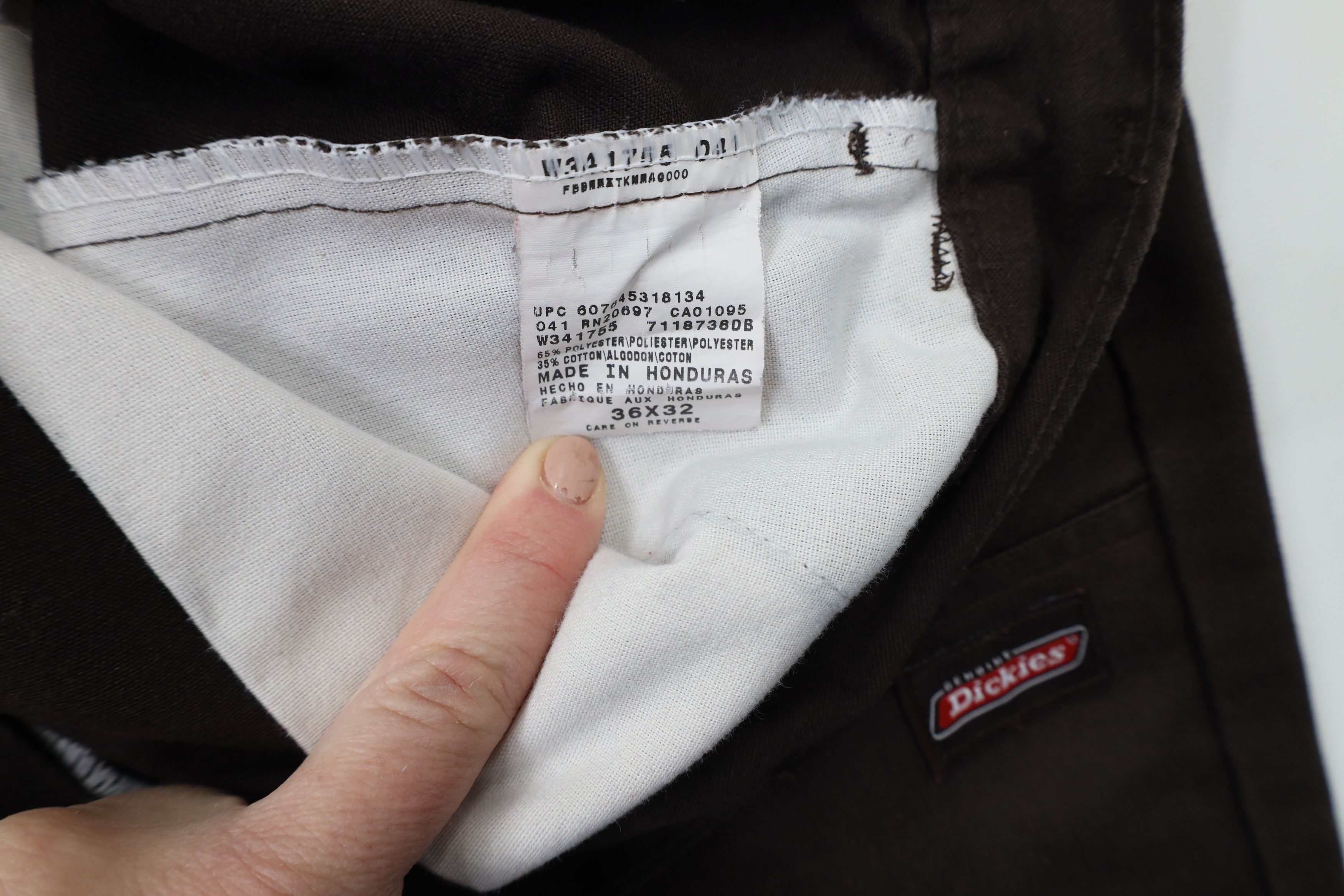 Dickies × Vintage Vintage Y2K Dickies Knee Wide Leg Mechanic Pants Brown Size US 36 / EU 52 - 10 Thumbnail