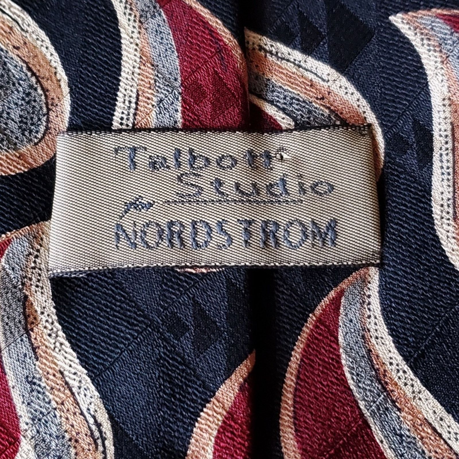 Robert Talbott TALBOTT STUDIOS * NORDSTROMS VINTAGE SILK MENS TIE Size ONE SIZE - 5 Thumbnail