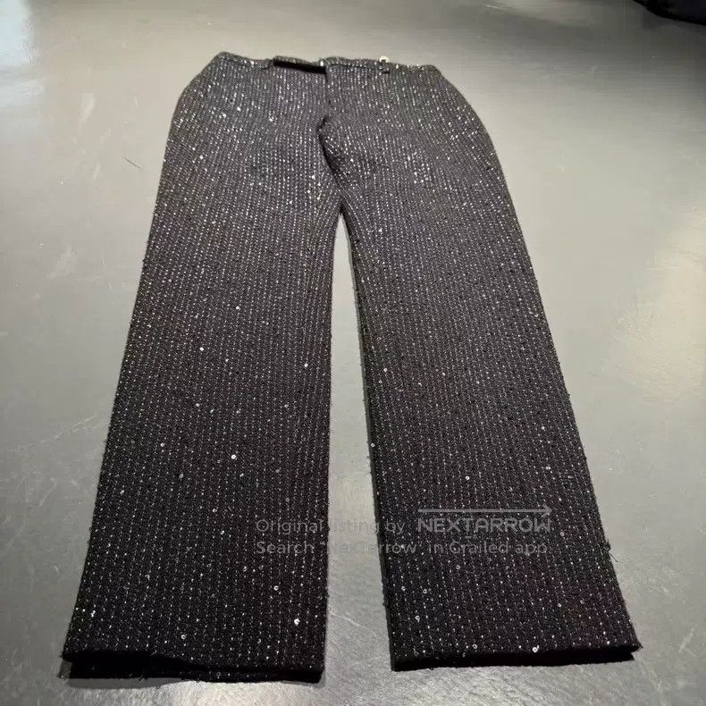 Saint Laurent Paris Saint Laurent Paris Sequined Dress Pants Size US 30 / EU 46 - 3 Thumbnail
