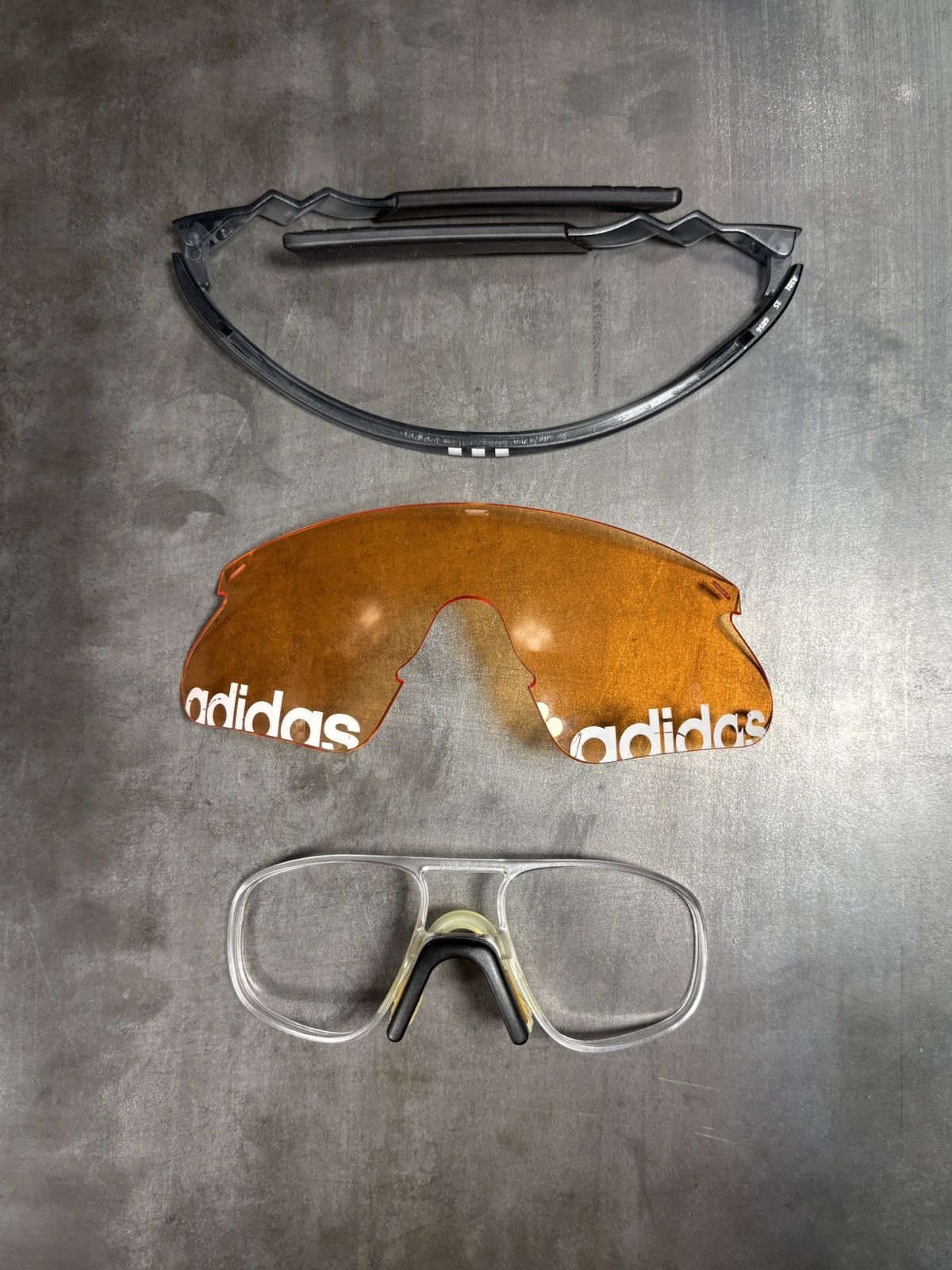 Adidas 1990s Adidas EQT Sunglasses Vintage Sport Shield Equipment Size ONE SIZE - 9 Thumbnail