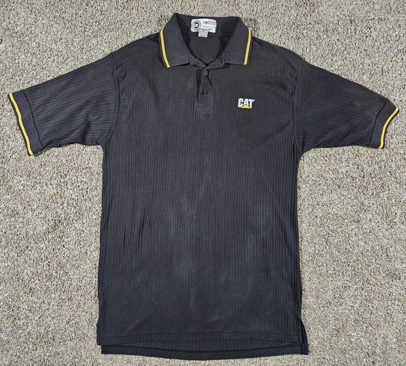 Designer Caterpillar CAT Norscot Mequon WI black XXL polo shirt Size US XXL / EU 58 / 5 - 1 Thumbnail