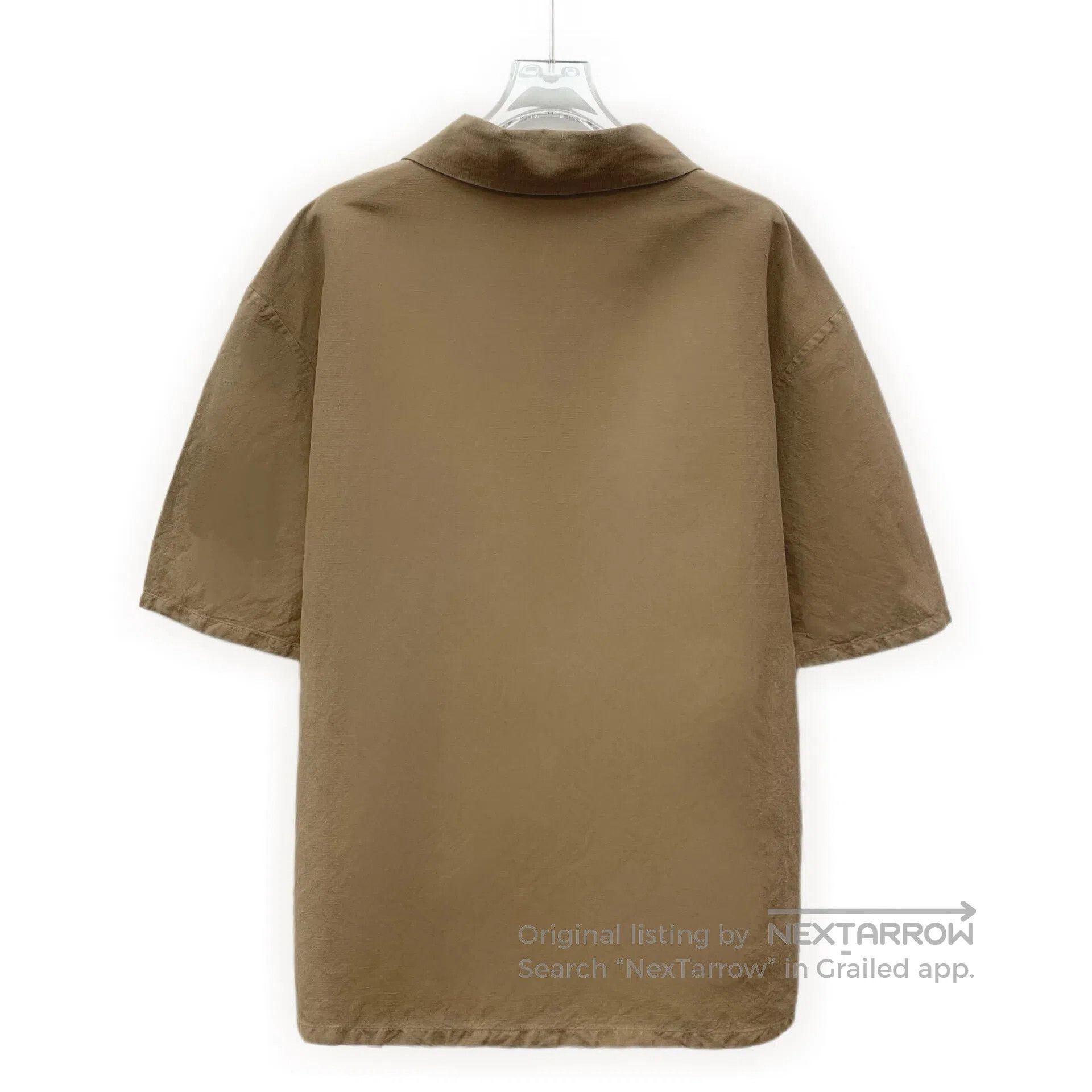 Louis Vuitton Louis Vuitton Brown Pocket Logo Embroidered Hemp Lapel Sin Size US XXL / EU 58 / 5 - 2 Thumbnail
