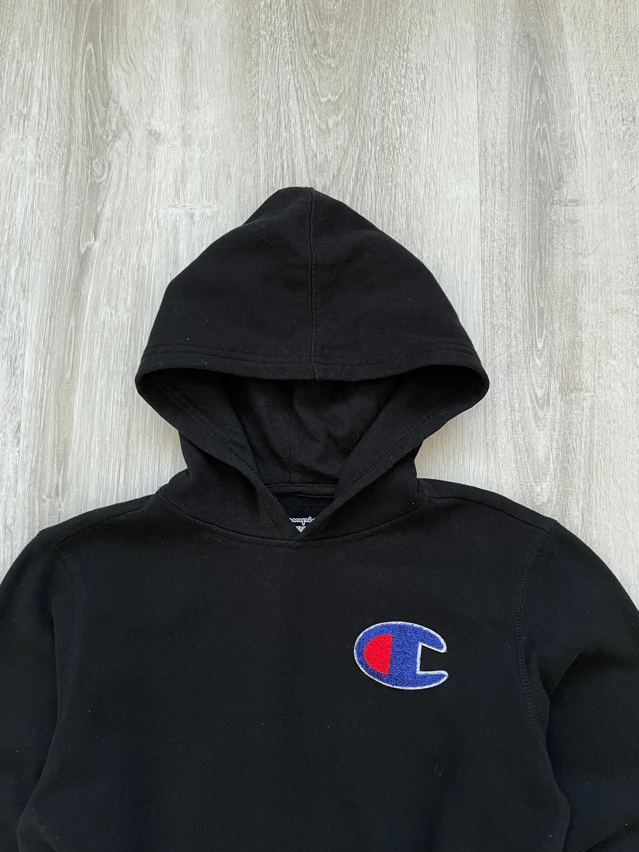 Champion Champion Women's Top Hoodie Embroidered Logo Size L / US 10 / IT 46 - 3 Thumbnail