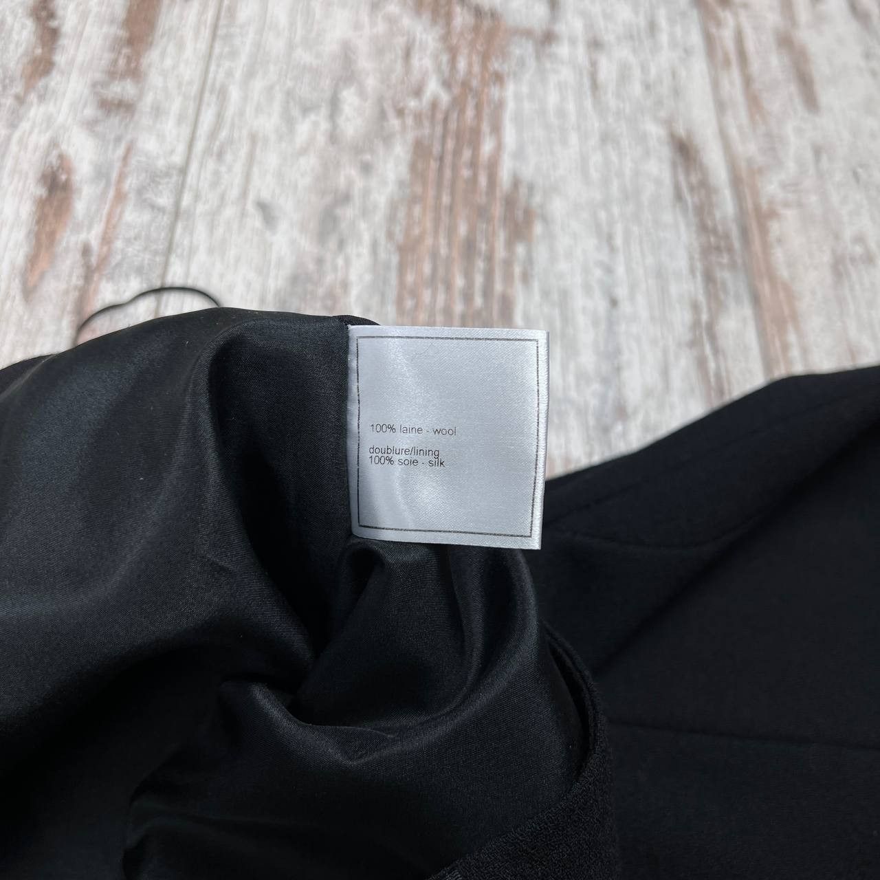 Chanel × Vintage Black Women skirt Chanel Size 36 Wool Size 26" / US 2 / IT 38 - 12 Thumbnail