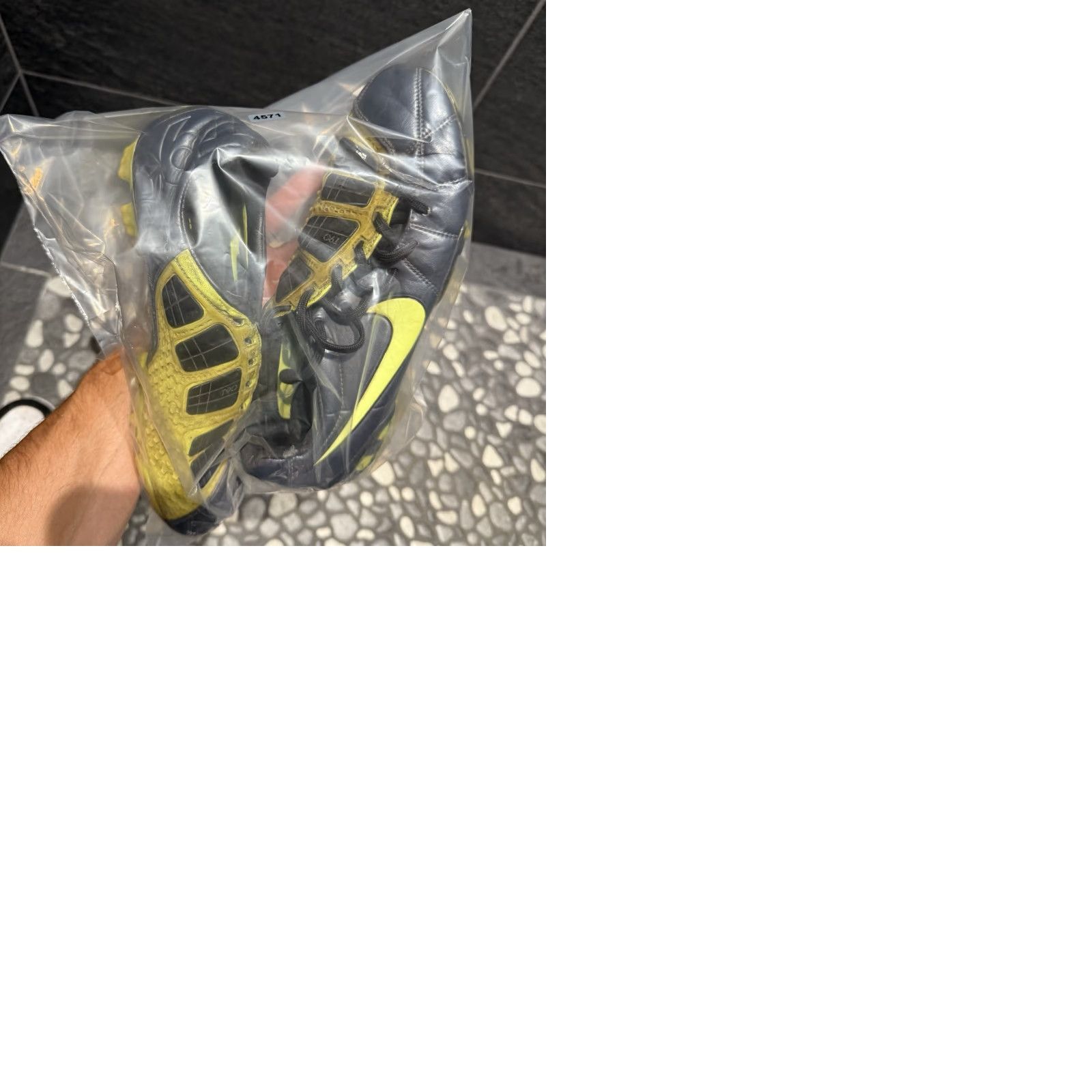 Nike Nike Total90 Laser lll FG 385423-470 Soccer Cleats Men US Size 8 Black Football Sneakers Nike Total 90 FG Cleats Men Size ONE SIZE - 9 Thumbnail