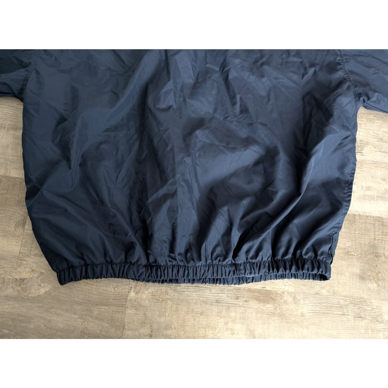 Hard Rock Cafe VINTAGE Hard Rock Cafe Lined Pullover Windbreaker Jacket Navy Blue Large Las Vegas Mens Size US L / EU 52-54 / 3 - 6 Thumbnail