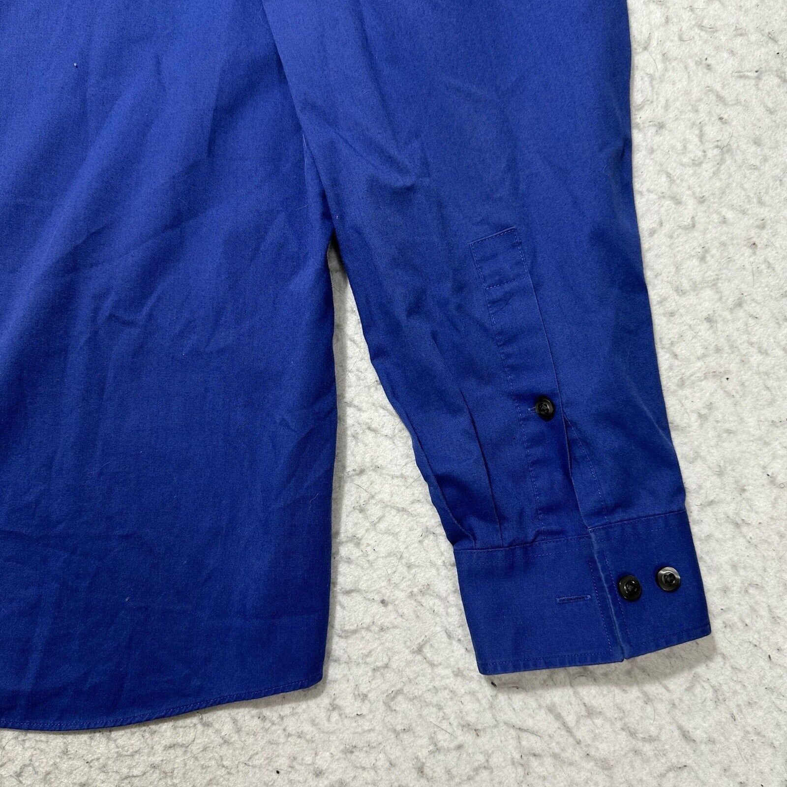 Michael Kors Michael Kors Large 16.5 - 34/35 Blue Button Down Dress Shirt Size US L / EU 52-54 / 3 - 6 Thumbnail