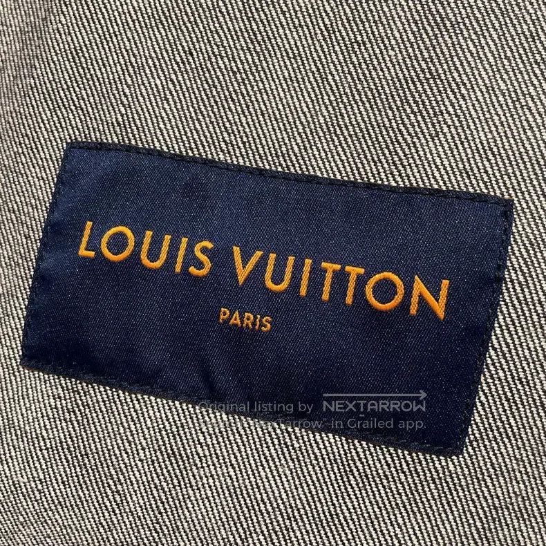 Louis Vuitton Louis Vuitton Black and grey dark denim jacket Size US M / EU 48-50 / 2 - 6 Thumbnail