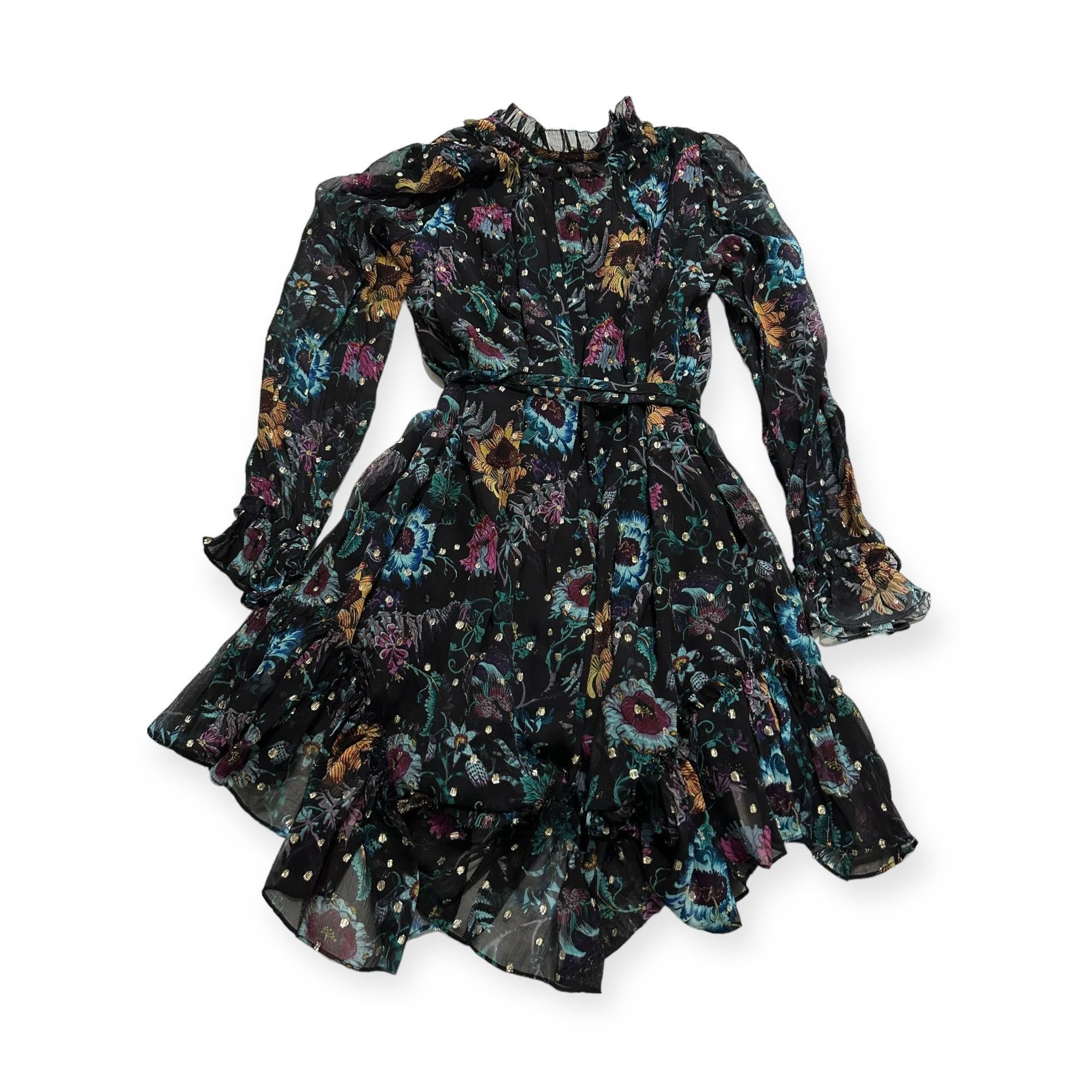 Ulla Johnson Ulla Johnson Anais Dress in Black Iris, Size 0, NWT Size XS / US 0-2 / IT 36-38 - 6 Thumbnail