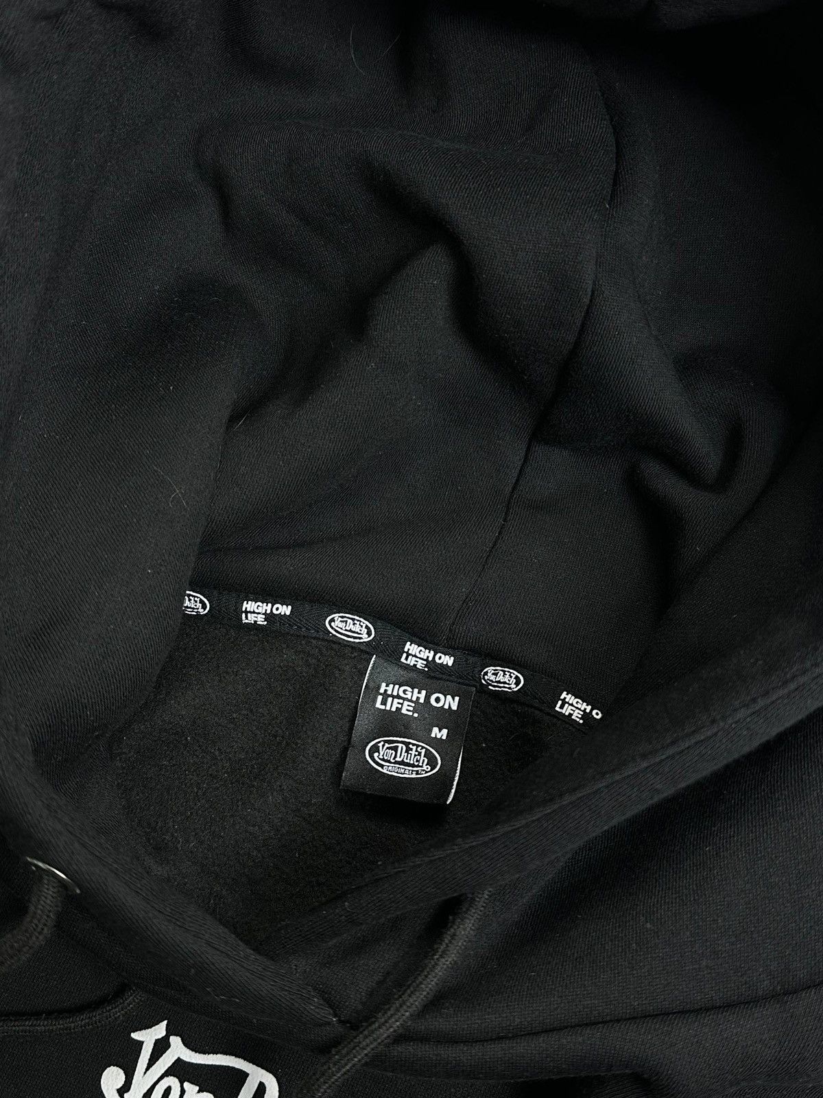 Von Dutch Von Dutch Big Logo Black Boxy Hoodie M Size US M / EU 48-50 / 2 - 7 Thumbnail