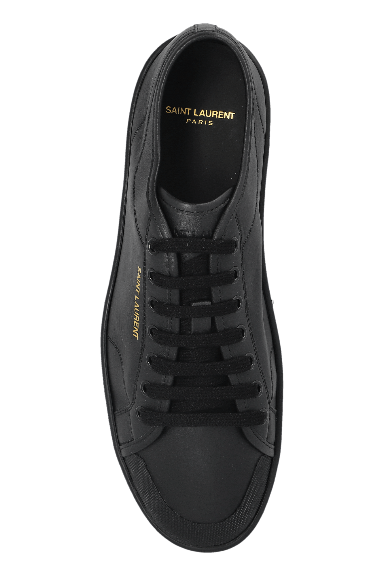 Saint Laurent Paris SL39 Leather Sneakers Size US 8 / EU 41 - 5 Thumbnail