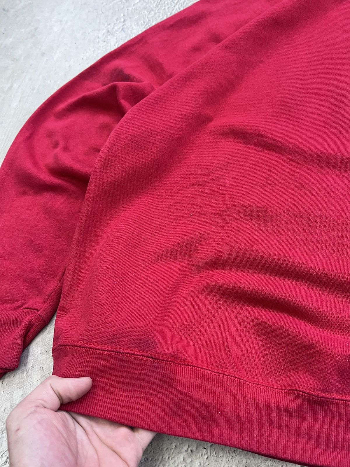NFL × Vintage Vintage 90's Red San Francisco 49ers Sports Hoodie Size XL Size US XL / EU 56 / 4 - 13 Thumbnail