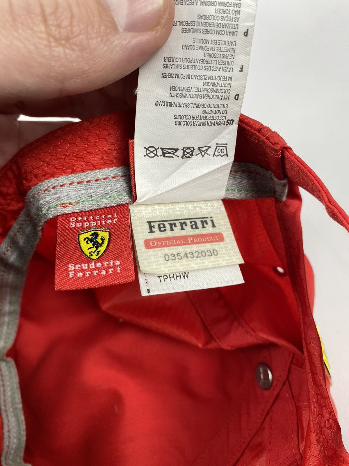 Ferrari × Puma Puma Ferrari Nylon Cap Logo One size Size ONE SIZE - 11 Thumbnail