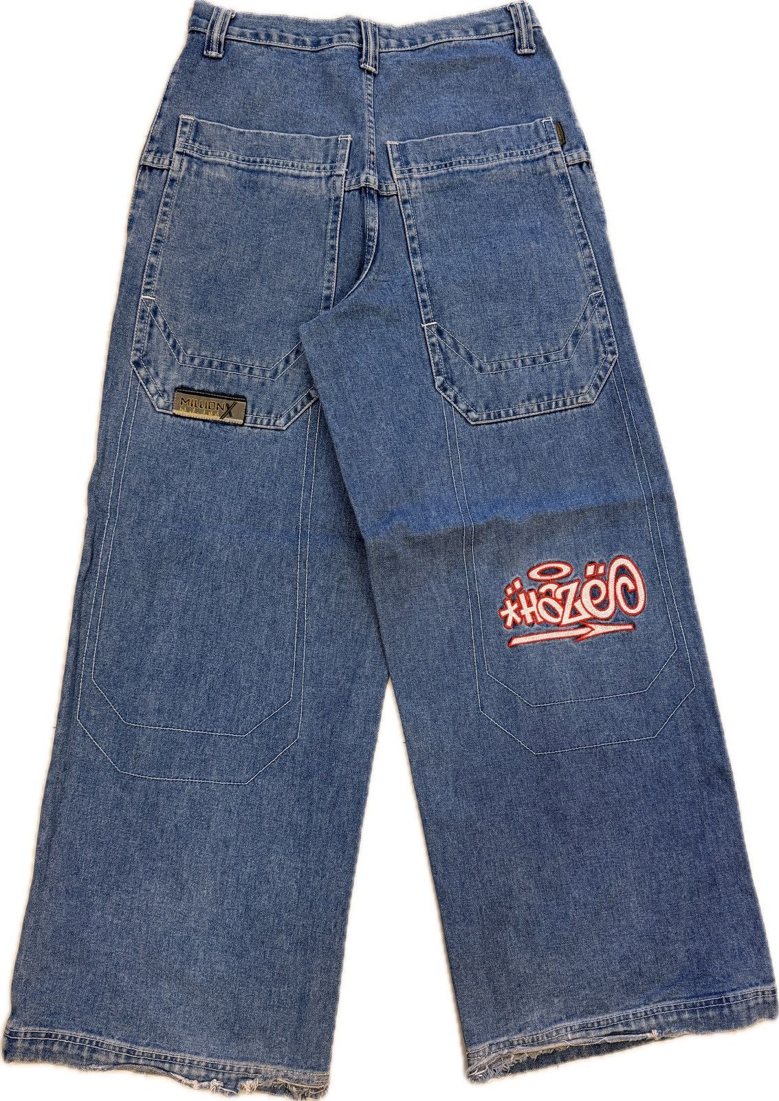JNCO MillionX JNCO Style Wide Leg Jeans Size US 28 / EU 44 - 1 Thumbnail
