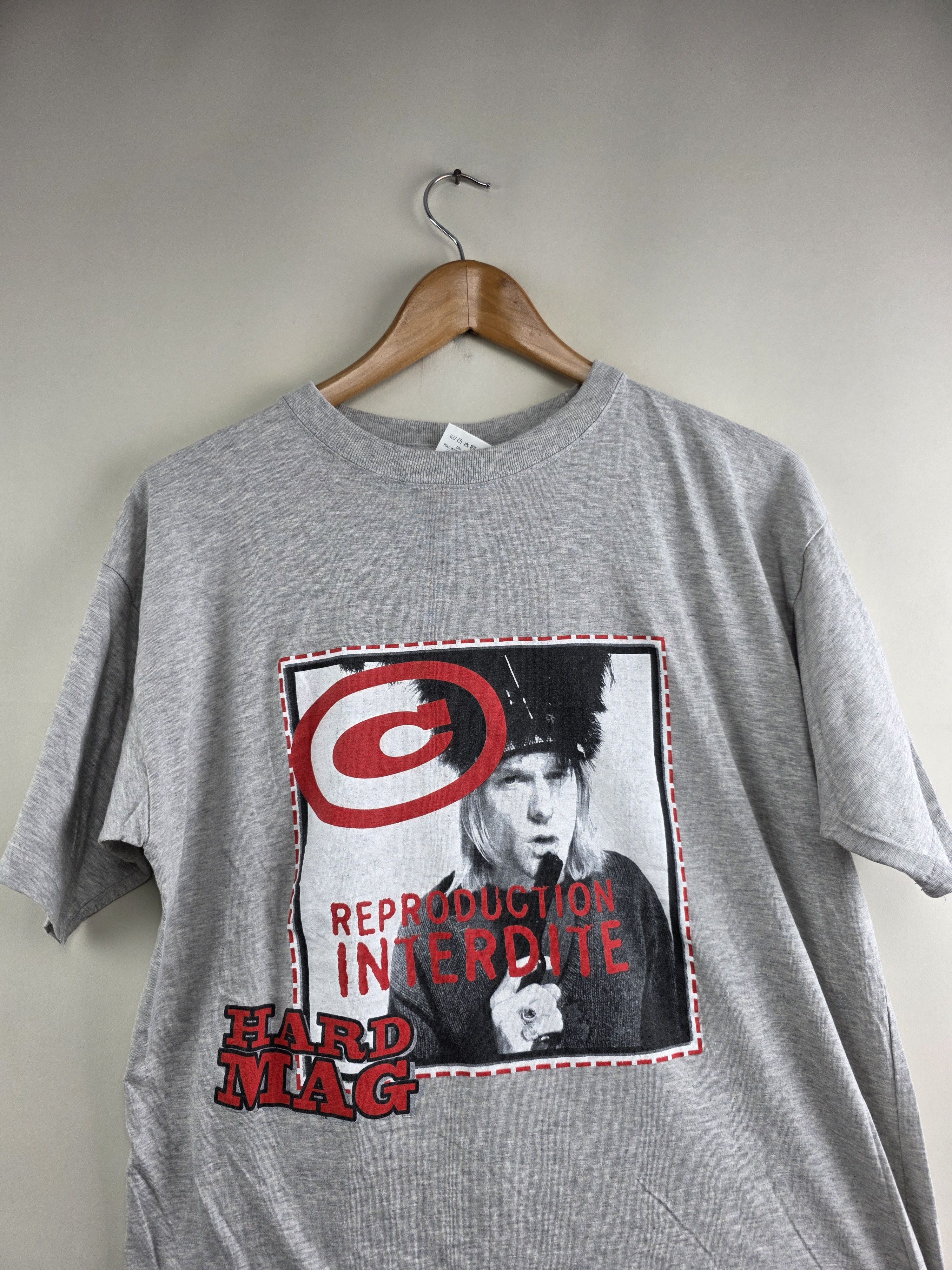 Nirvana 90s Nirvana Kurt Cobain Vintage T shirt Hard Mag L Size US L / EU 52-54 / 3 - 2 Thumbnail