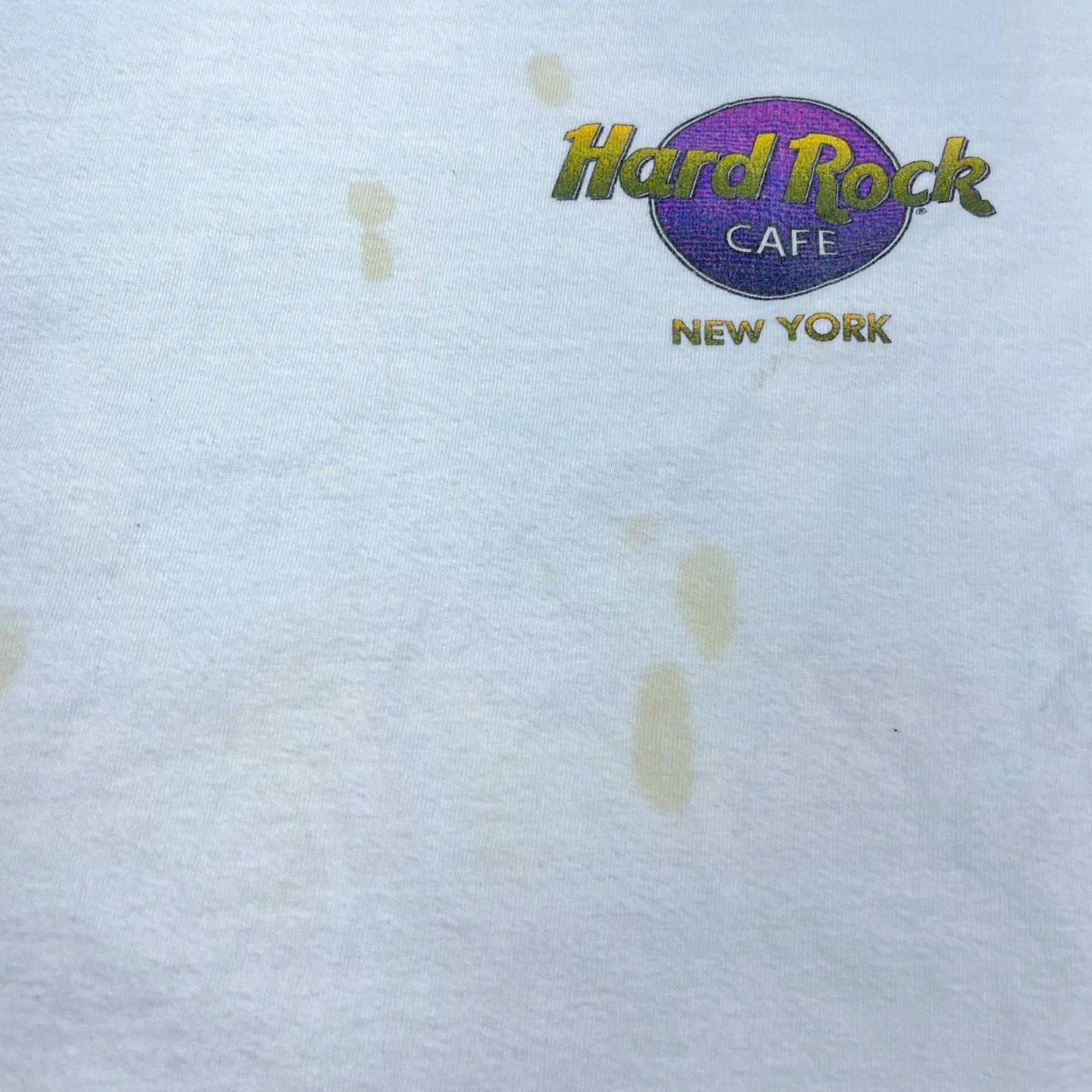 Hard Rock Cafe VINTAGE Hard Rock Cafe Shirt Men M White Graphic Print Logo 90s Retro Size US M / EU 48-50 / 2 - 5 Thumbnail