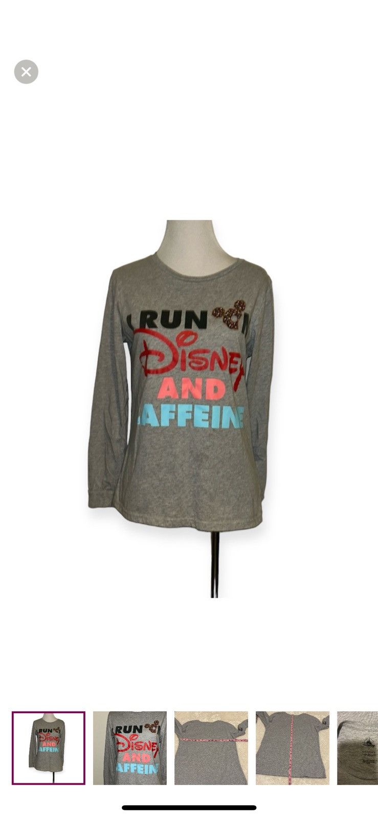 Disney Disney medium long sleeved tee Size M / US 6-8 / IT 42-44 - 1 Thumbnail