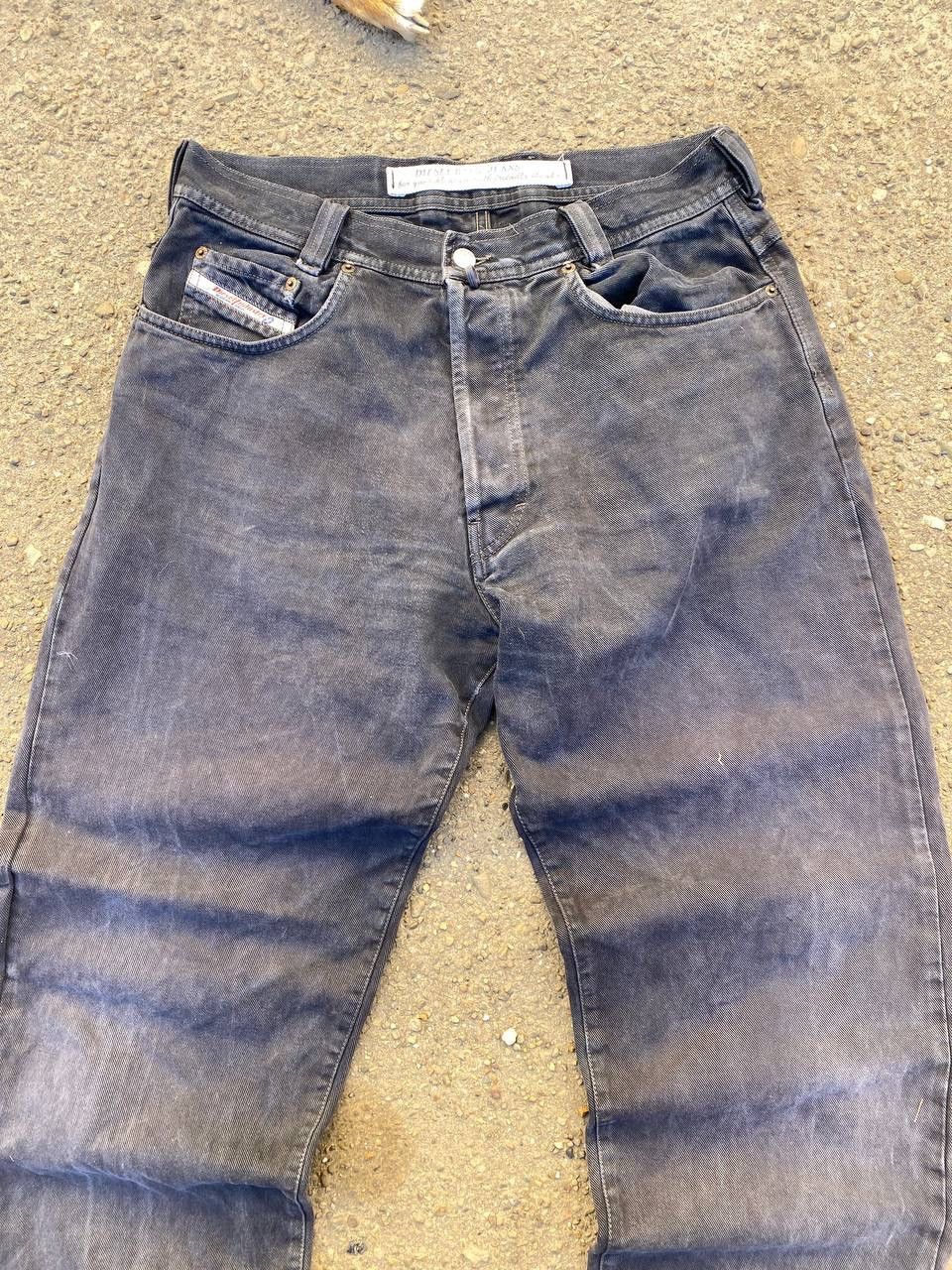 Diesel Diesel Faded blue Baggy avant garde denim y2k jeans pants Size US 33 - 6 Thumbnail