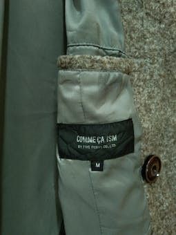 Comme Ca Ism × Japanese Brand × Vintage COMME CA ISM DOUBLE-BREASTED KNITTED COAT Size US S / EU 44-46 / 1 - 6 Thumbnail