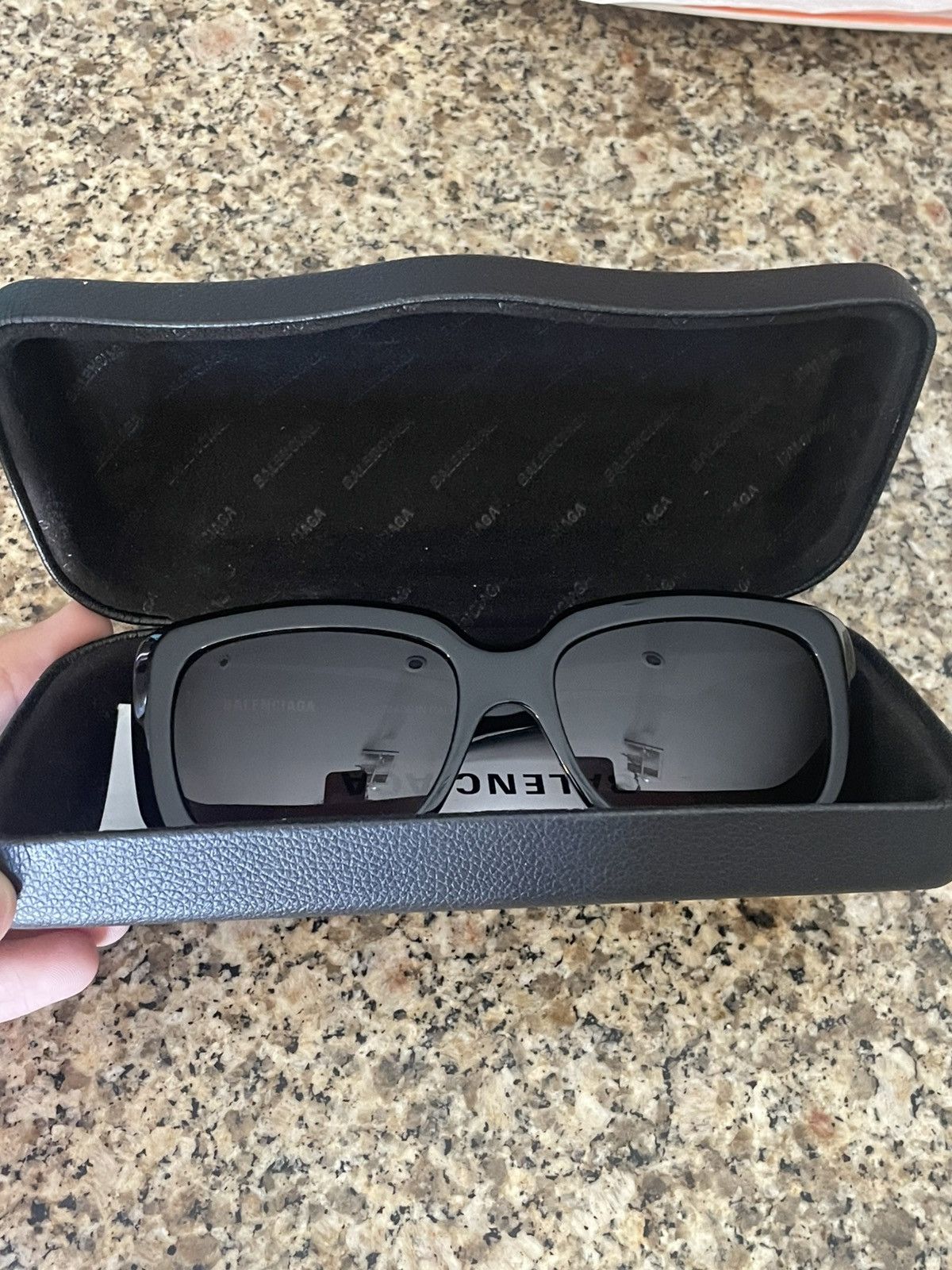 Balenciaga Balenciaga Square Frame Sunglasses Size ONE SIZE - 10 Thumbnail