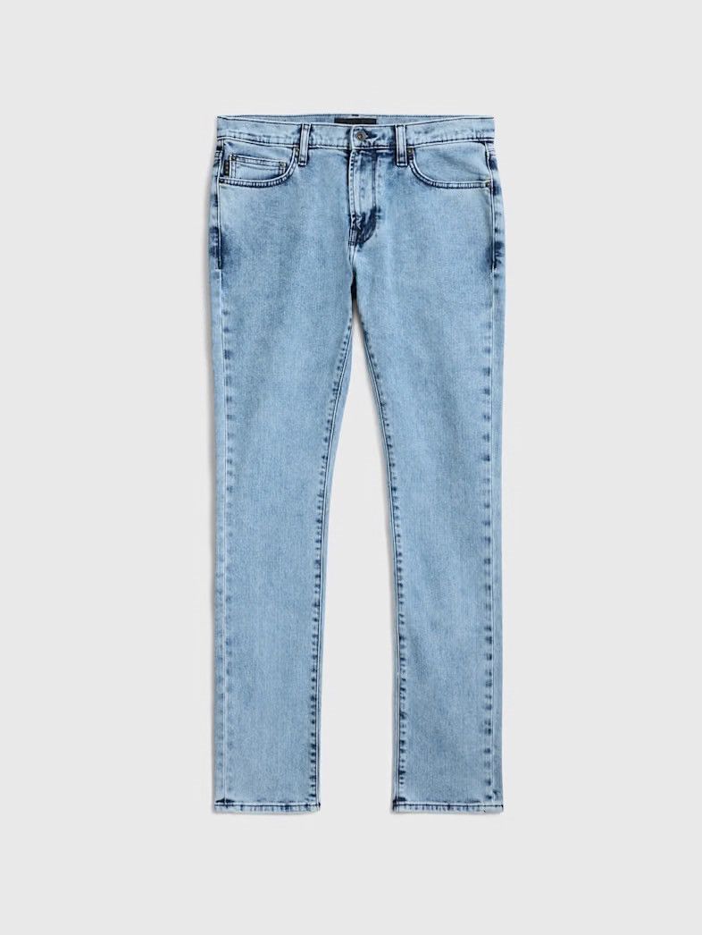 John Varvatos Wight Cloud Wash Slim Fit Jean 31 Size US 31 - 2 Thumbnail