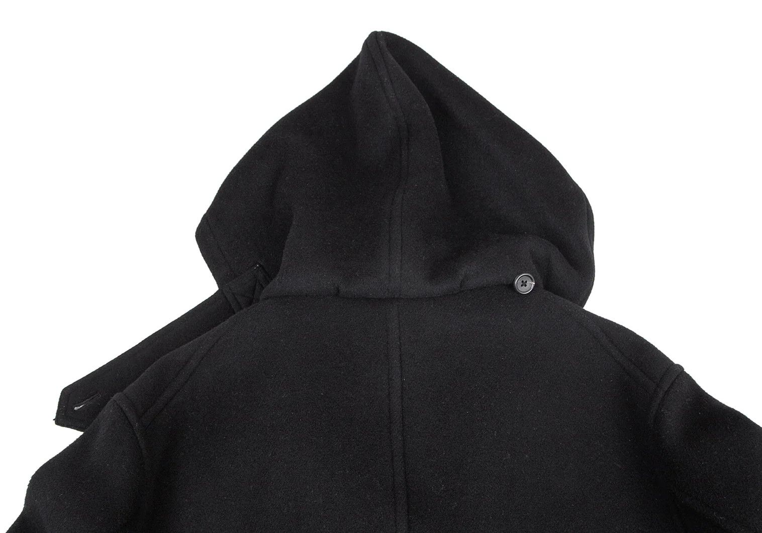 Yohji Yamamoto Yohji Yamamoto Wool Double Hooded Coat Size US M / EU 48-50 / 2 - 16 Thumbnail