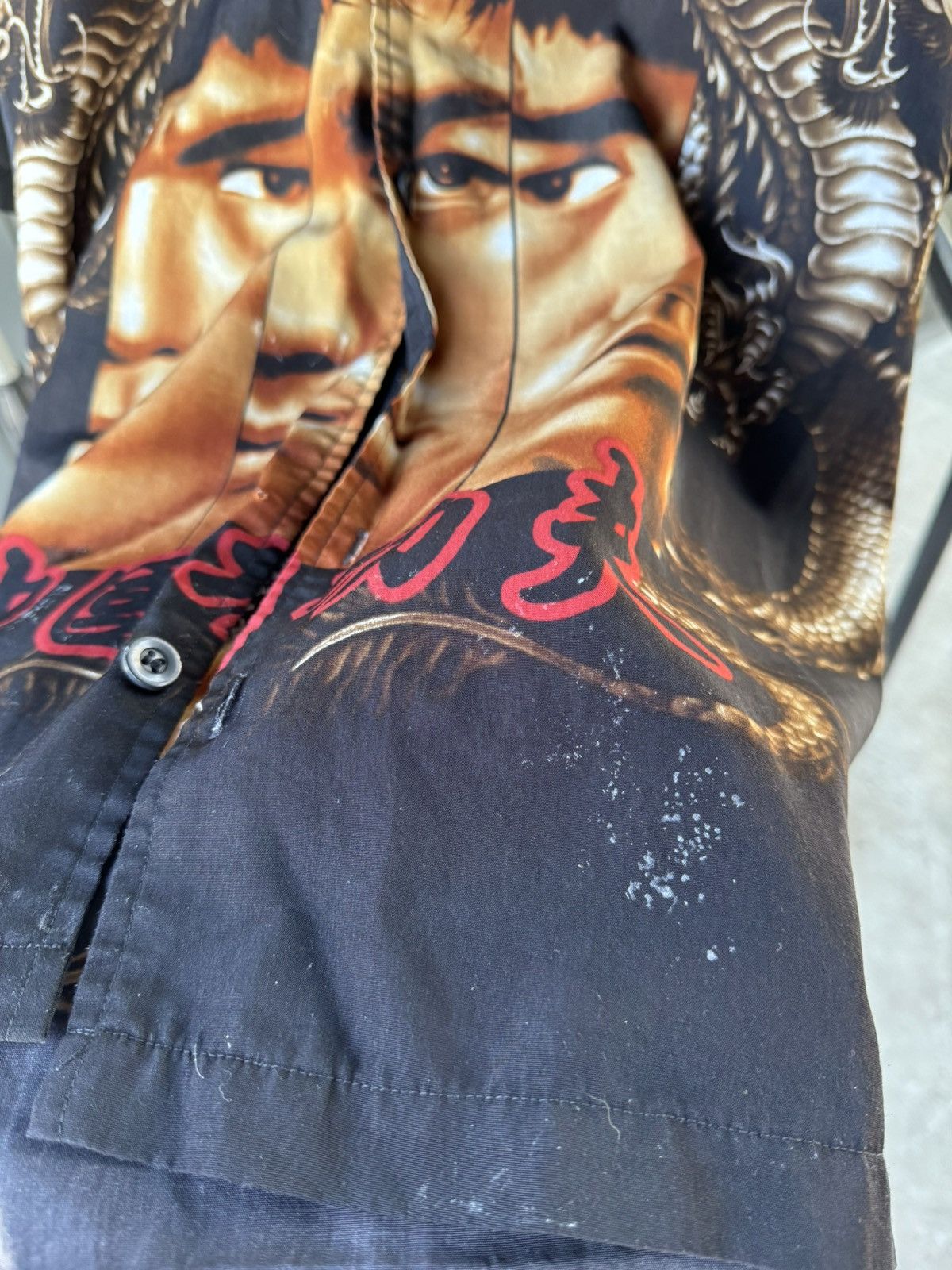 Vintage Vintage Bruce Lee Shirt Dnon Jeans Y2K Size US M / EU 48-50 / 2 - 8 Thumbnail