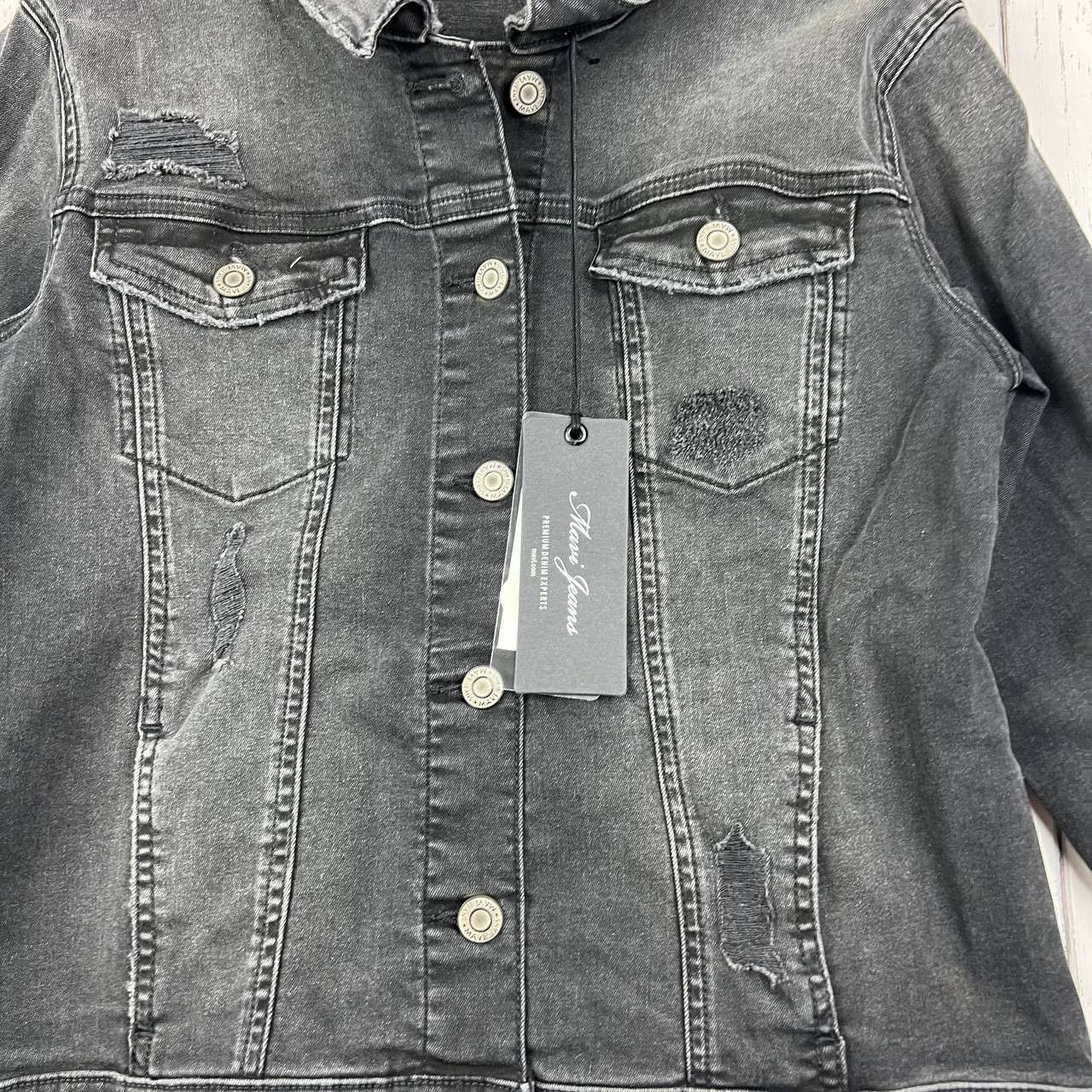 Mavi Mavi Small Classic Fit Stretchable Denim Jeans Jacket Women Size S / US 4 / IT 40 - 6 Thumbnail
