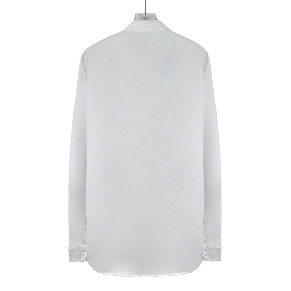 Dior Dior White Bee Embroidered Long Sleeve Shirt K26WX Size S / US 4 / IT 40 - 2 Thumbnail