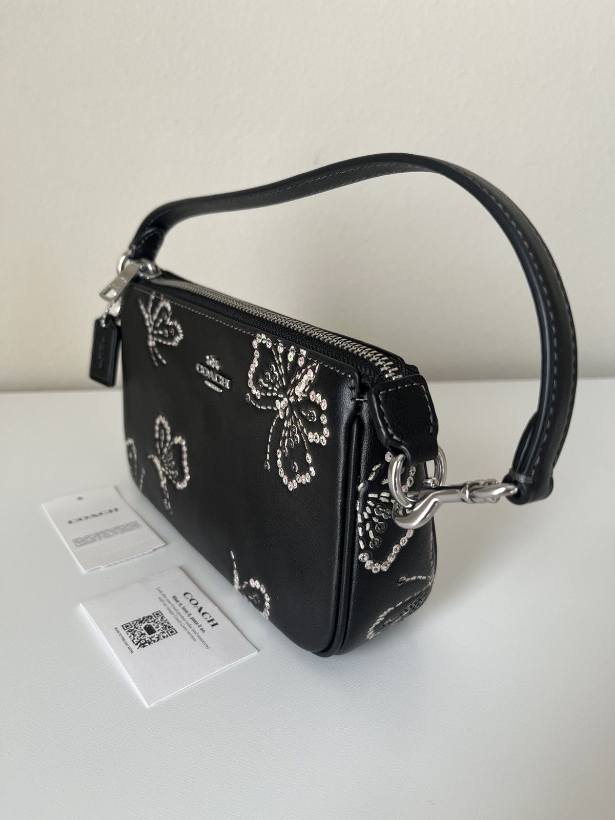 Coach Coach Nolita 19 With Sparkly Butterfly Print Size ONE SIZE - 3 Thumbnail