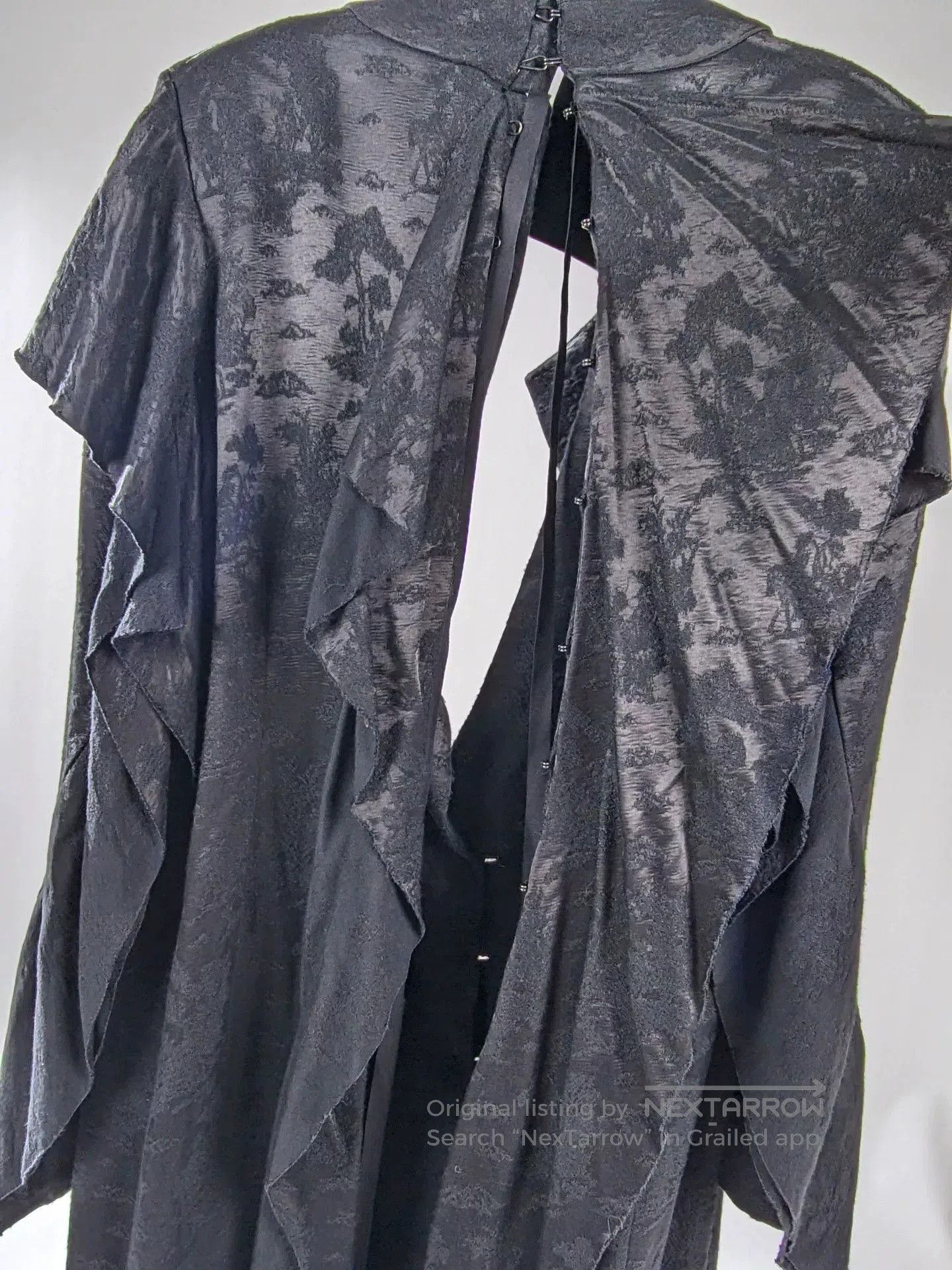 Ann Demeulemeester Ann Demeulemeester Women's Embroidered Coat. Size US XL / EU 56 / 4 - 7 Thumbnail