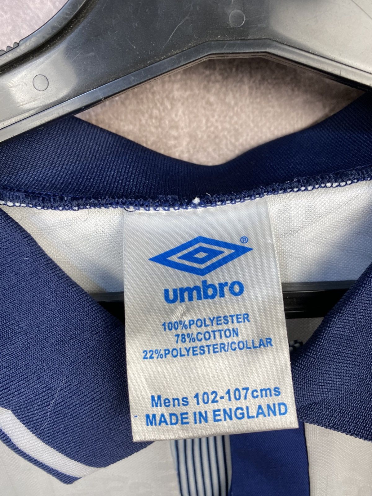 Umbro Vintage Tottenham Hotspurs Home Jersey 1991-1993 Blockcore Size US L / EU 52-54 / 3 - 8 Thumbnail