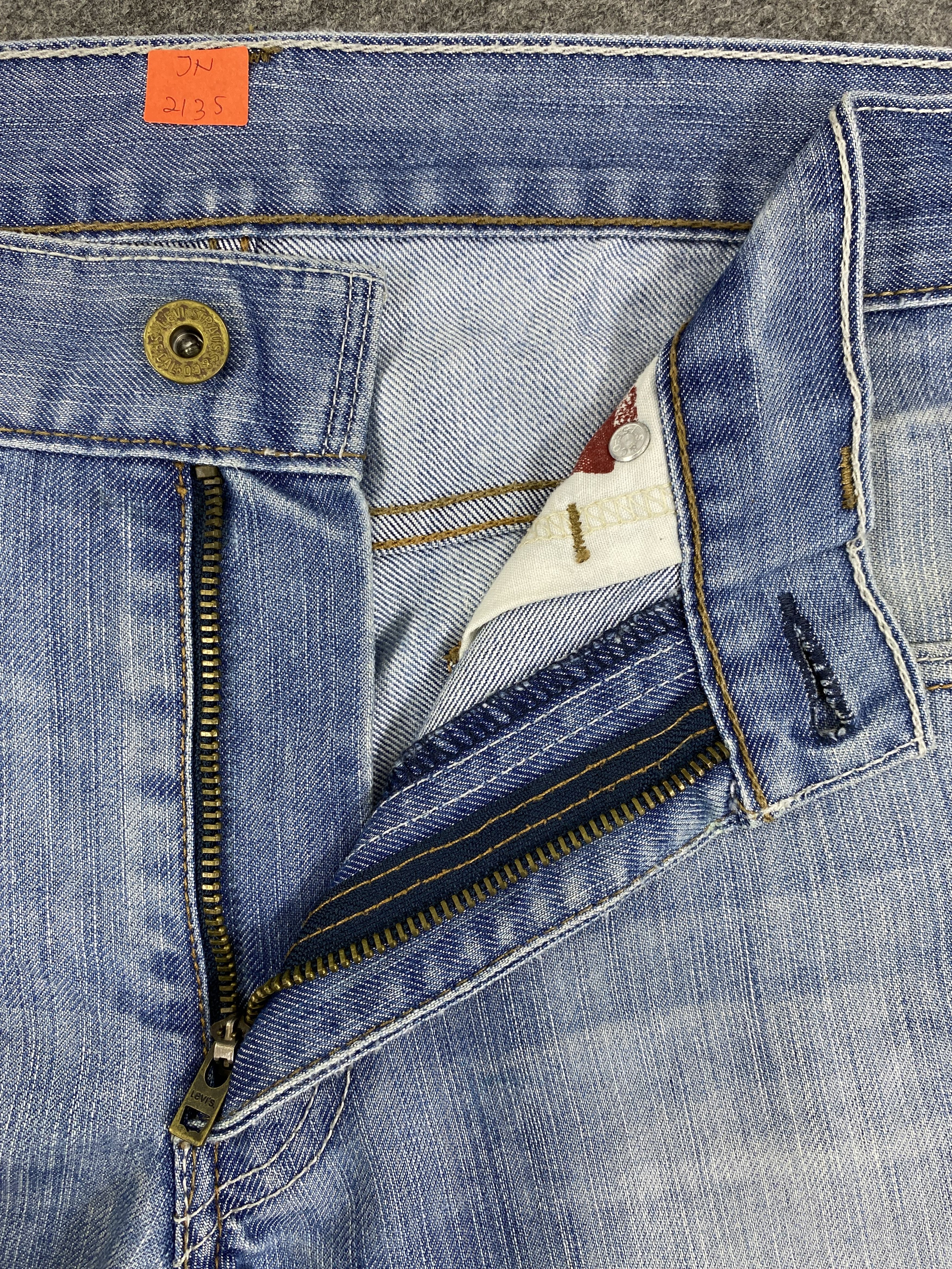 Levi's Light Blue Wash Vintage Levi's 511 32x31 Denim -JN2135 Size US 32 / EU 48 - 6 Thumbnail